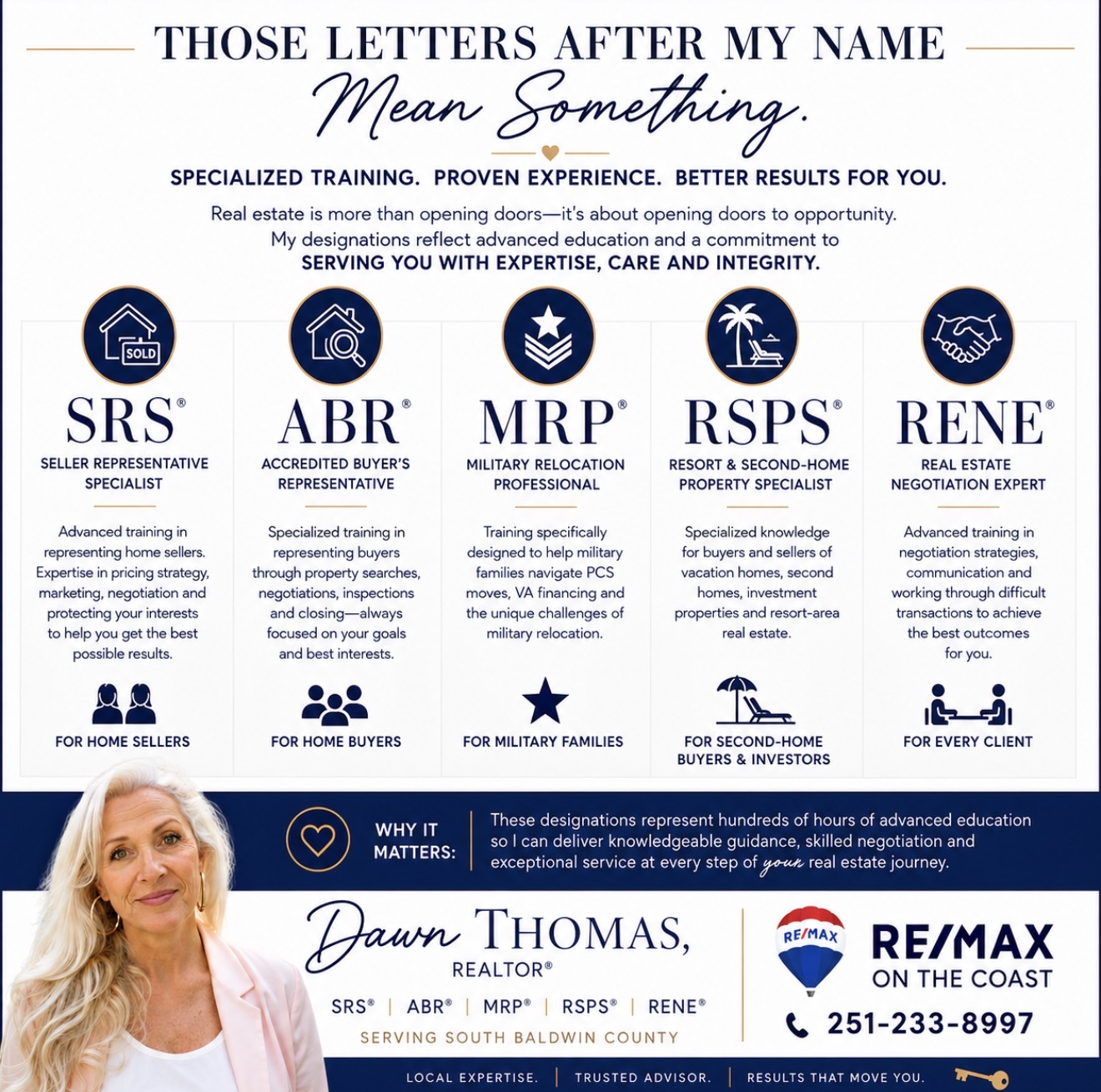 Dawn Thomas, REALTOR® at RE/MAX on the Coast, Condominiums in Foley, AL - photo 1