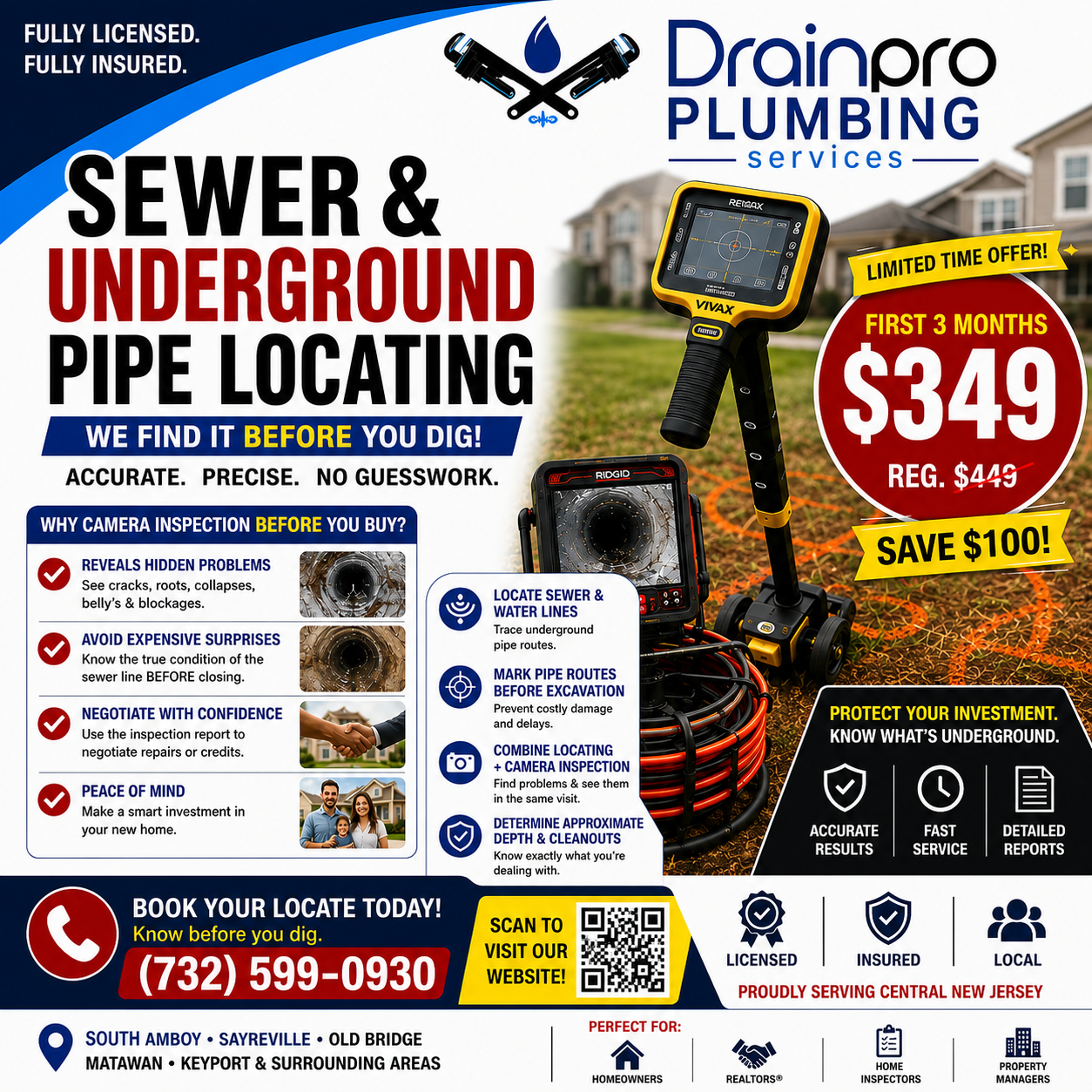 Drainpro plumbing services, Plumbing Drain Repair in South Amboy, NJ - photo 1