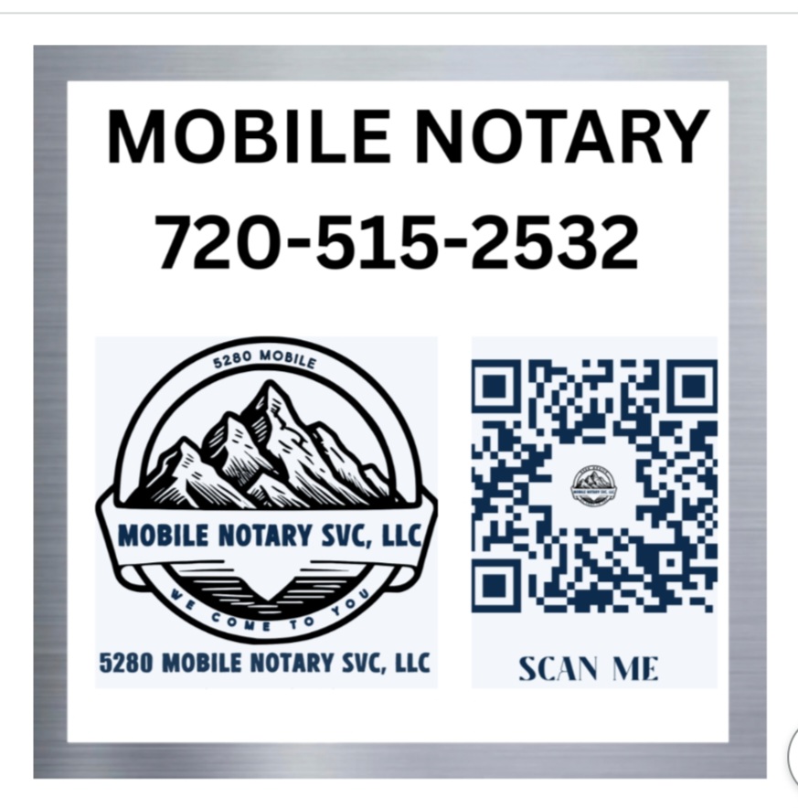5280 Mobile Notary SVC, LLC, Notarization in Lakewood, CO - photo 1
