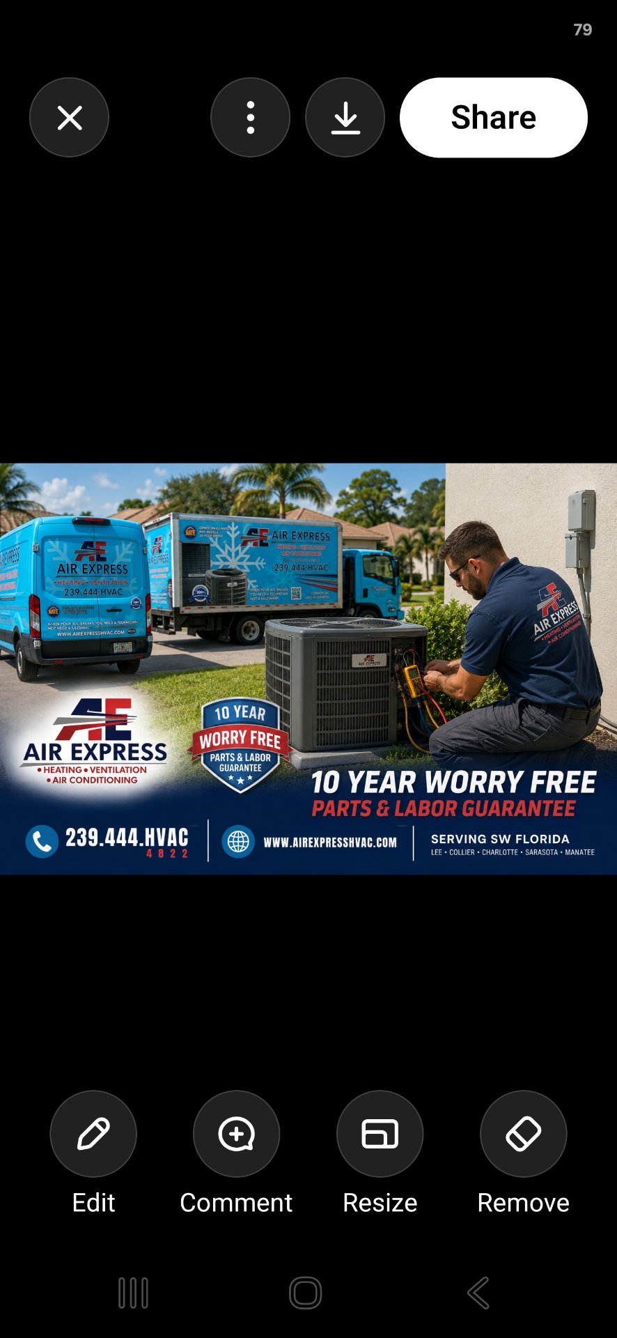 Air Express HVAC LLC, Central Air Conditioning Installation or Replacement in Fort Myers, FL - photo 3