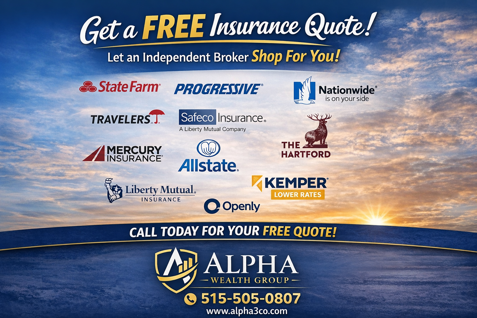 Alpha Wealth Group, Commercial Insurance Services in Adel, IA - photo 6
