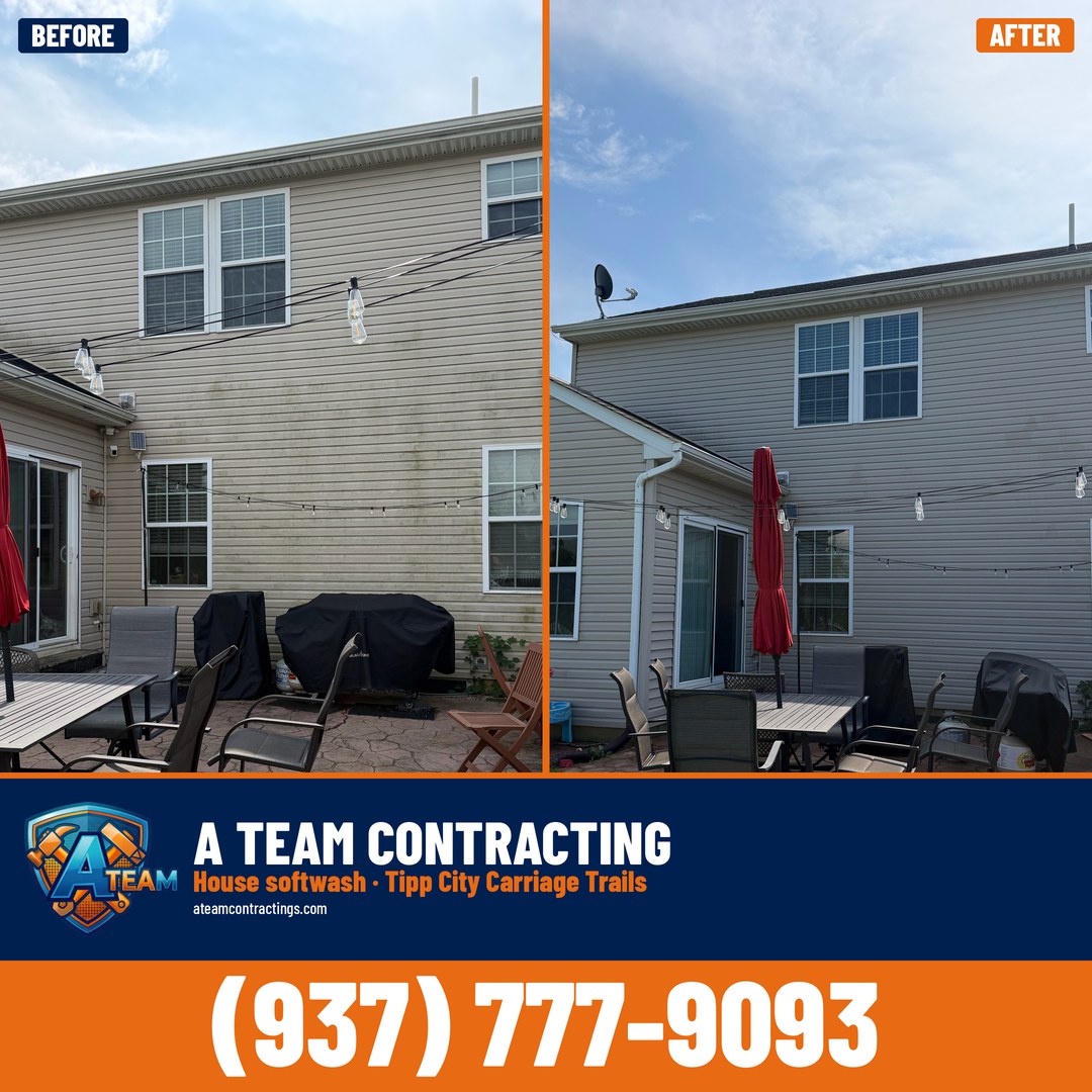 A Team Contracting, Exterior Painting in Tipp City, OH - photo 3