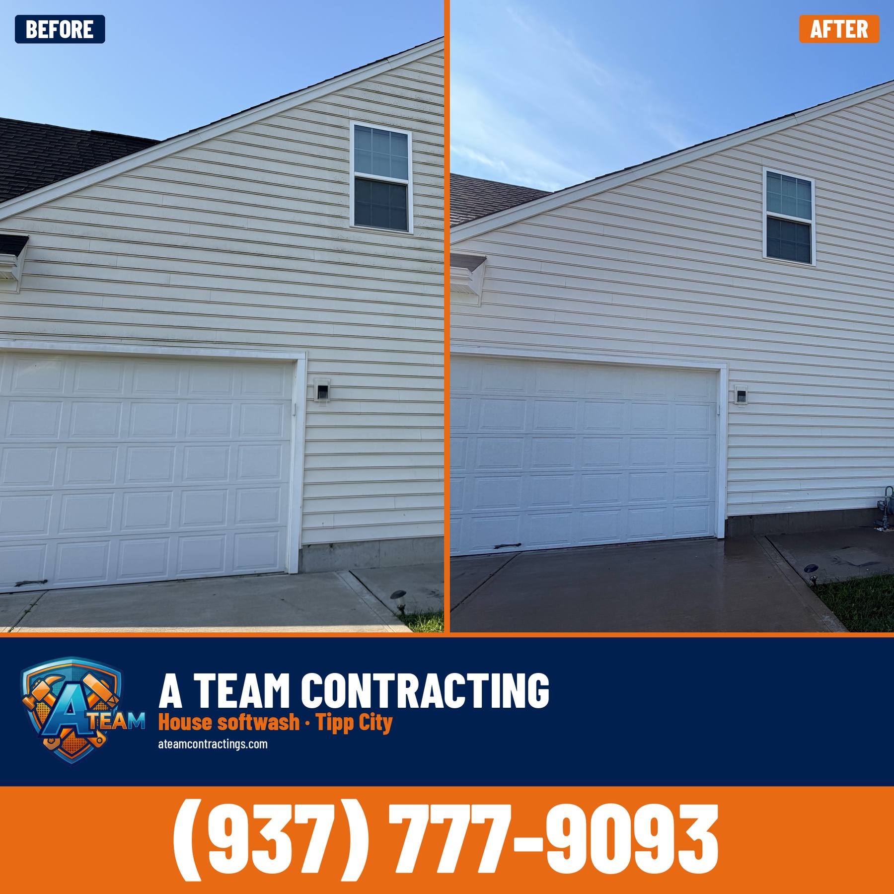 A Team Contracting, Exterior Painting in Tipp City, OH - photo 4