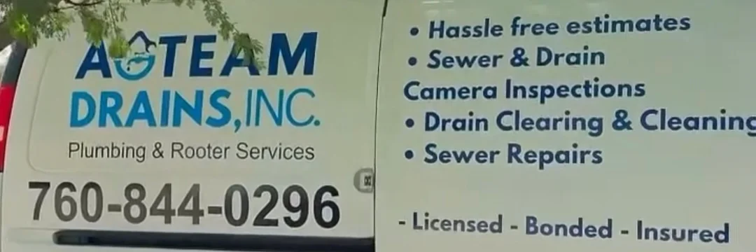 A-Team Drains inc cover photo