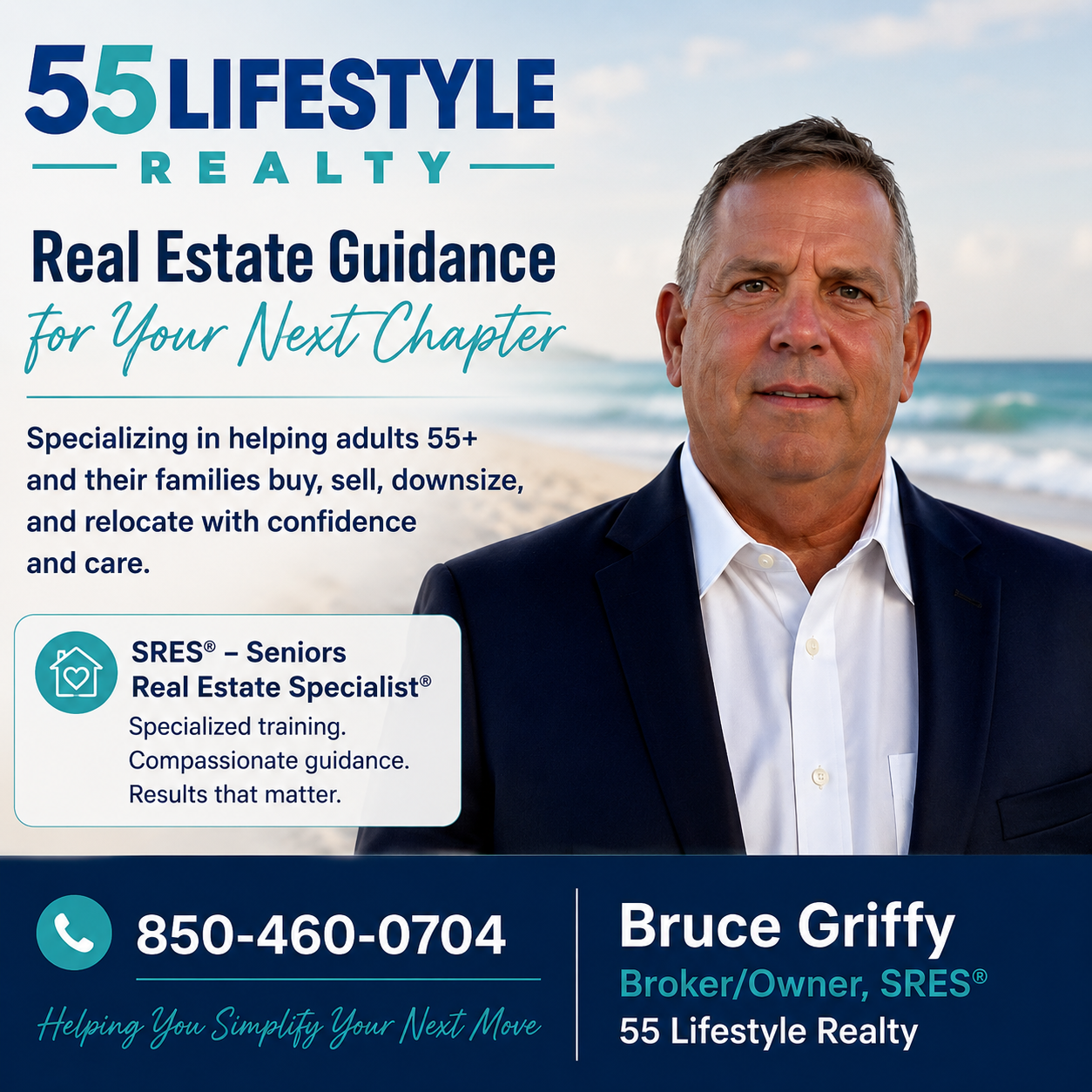 Bruce Griffy | 55 Lifestyle Realty, Buyer's Agents in Santa Rosa Beach, FL - photo 4