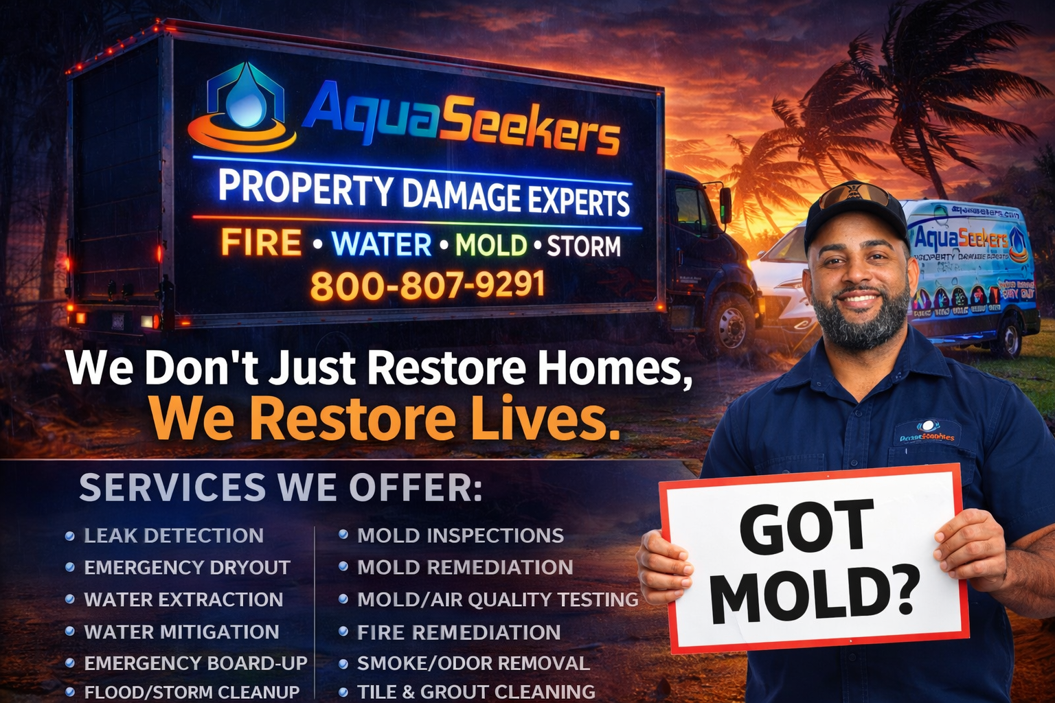 AquaSeekers LLC, Water Damage Cleanup and Restoration in Port St. Lucie, FL - photo 7