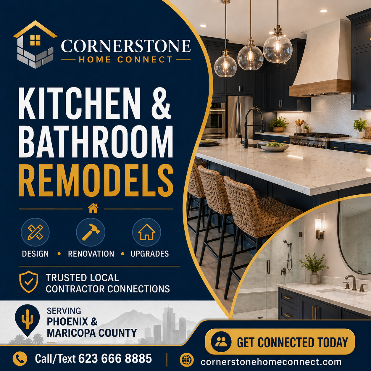Cornerstone Home Connect, Basement Finishing or Remodeling in Phoenix , AZ - photo 4