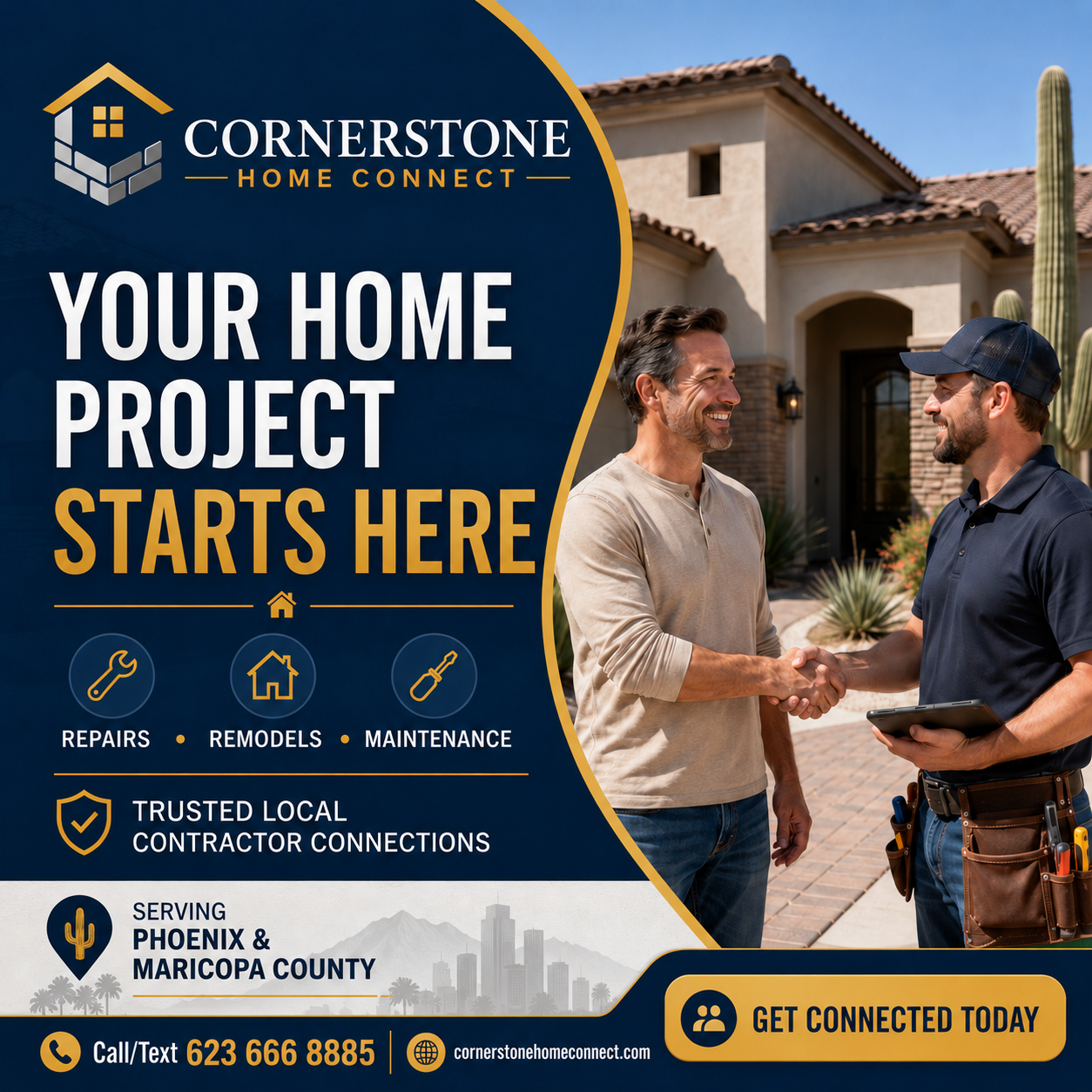 Cornerstone Home Connect, Basement Finishing or Remodeling in Phoenix , AZ - photo 6