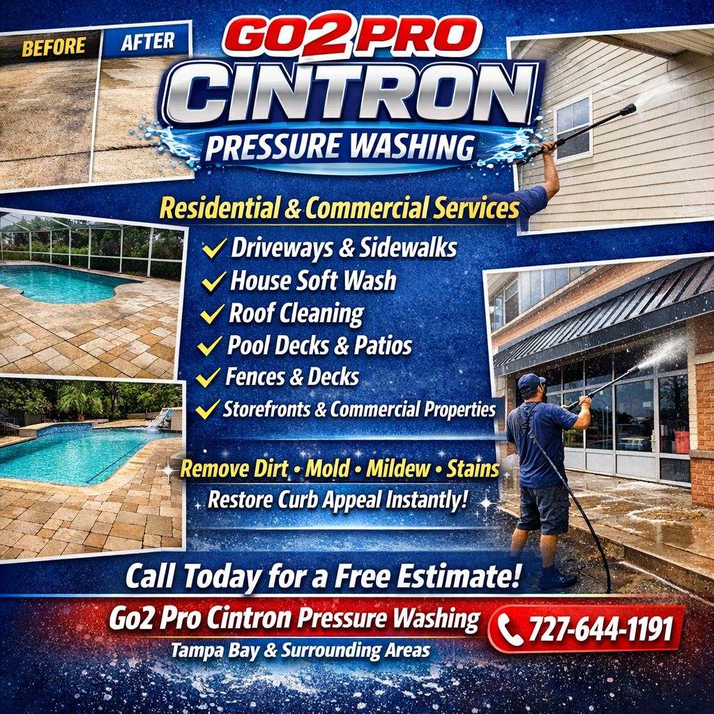 Go2 Pro Cintron Pressure Washing LLC, Pressure Washing in New Port Richey, FL - photo 2