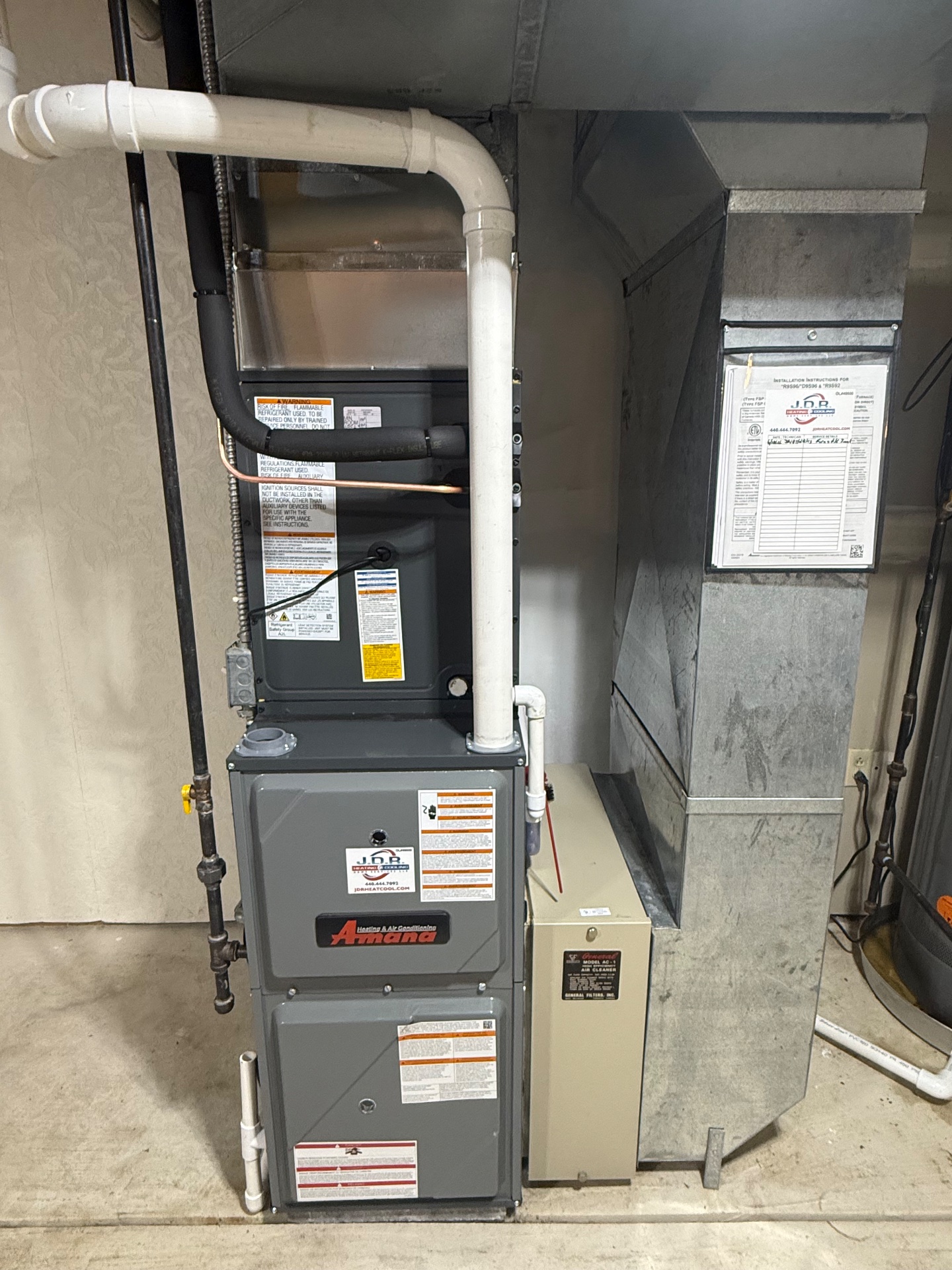 J.D.R. Heating and Cooling, Central Air Conditioning Installation or Replacement in Westlake, OH - photo 7