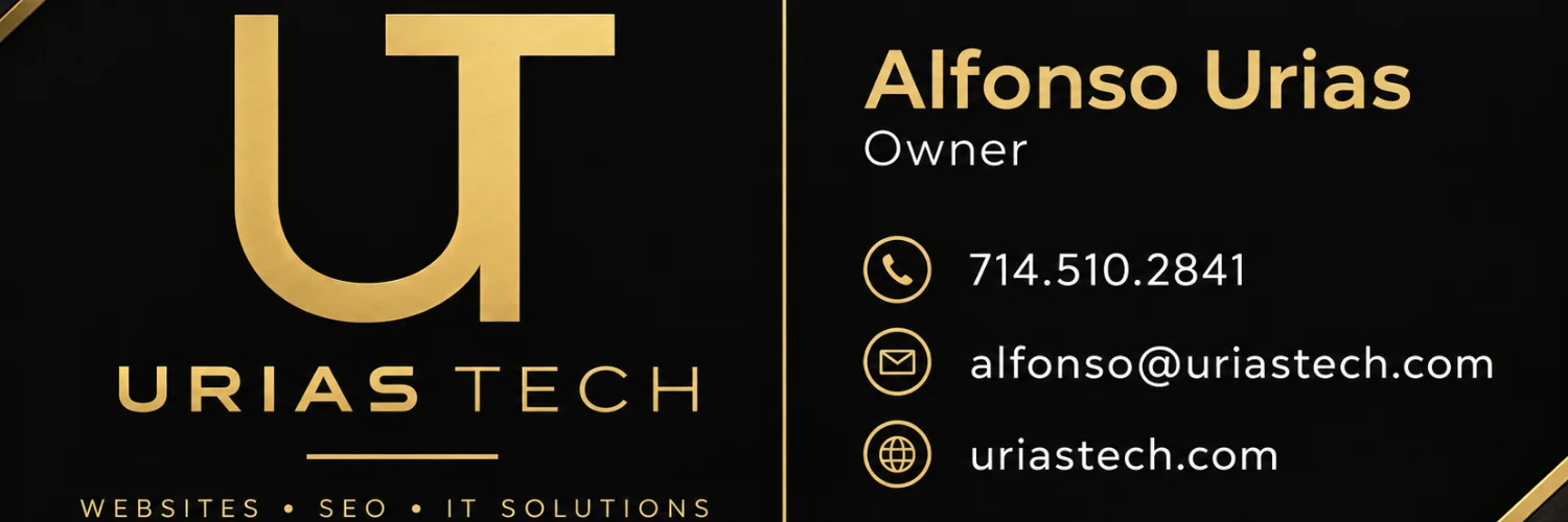 Urias Tech cover photo