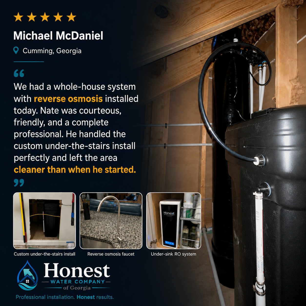 Honest Water of Georgia, Water Purification Services in Atlanta, GA - photo 1