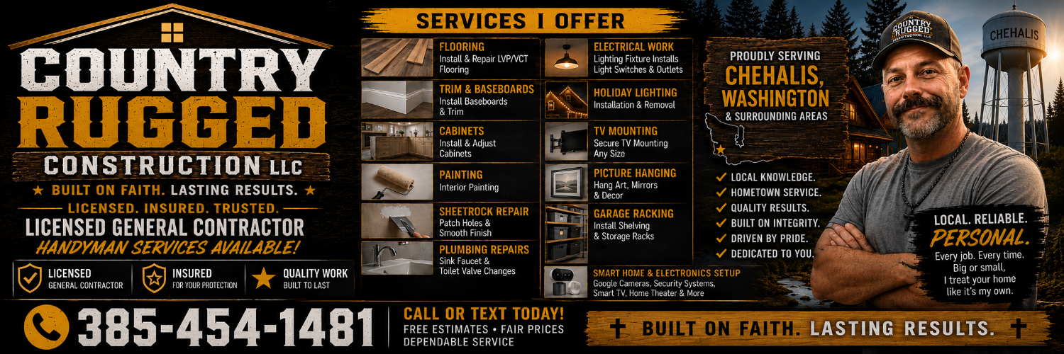 Country Rugged Construction LLC cover photo