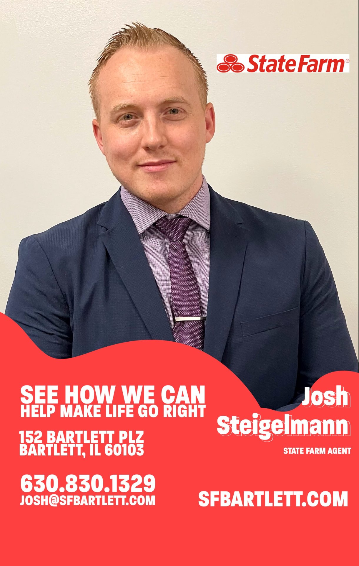 State Farm Agent - Josh Steigelmann, Auto Insurance in Bartlett, IL - photo 7