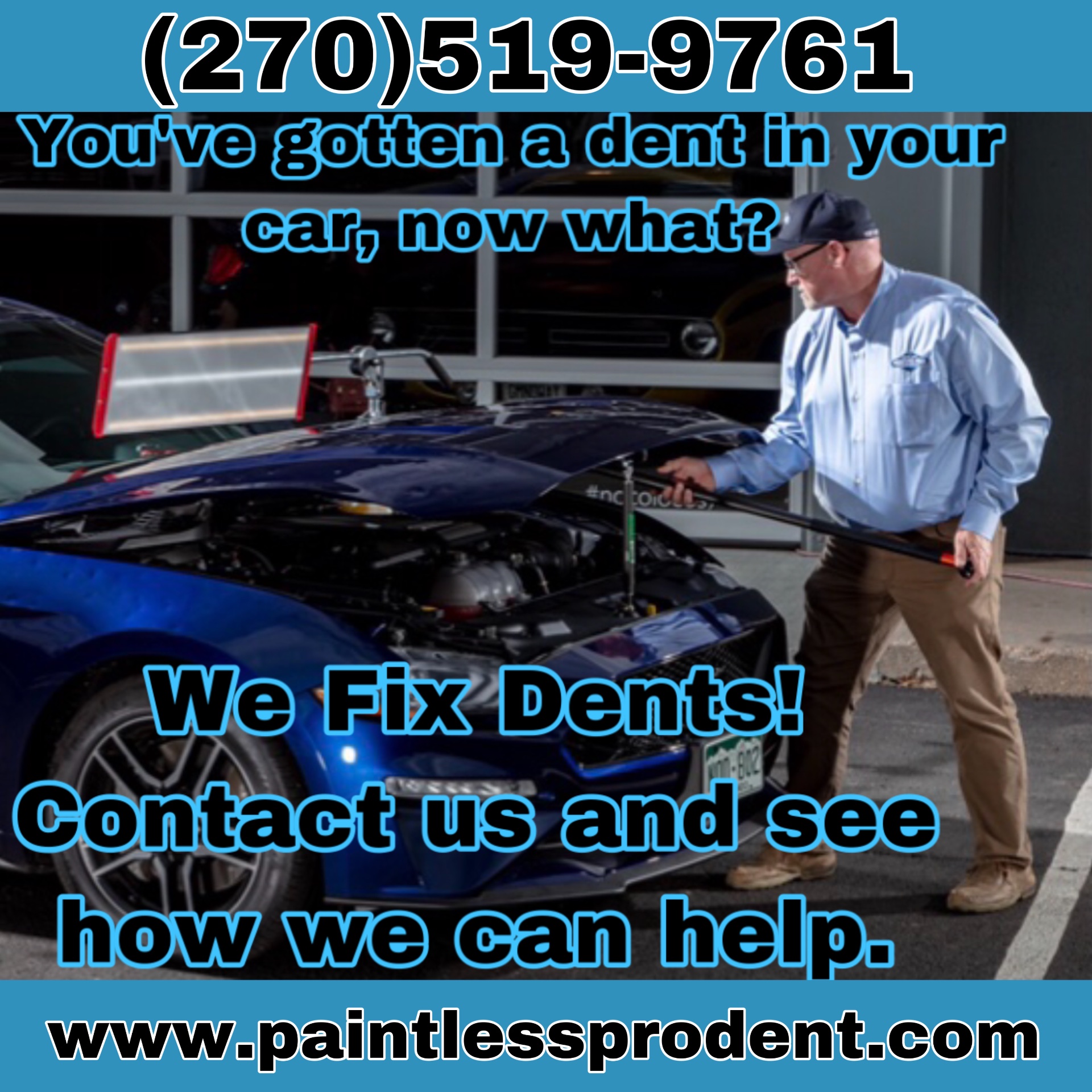 Paintless Pros dent repair, Paintless Dent Repair in Almo, KY - photo 2