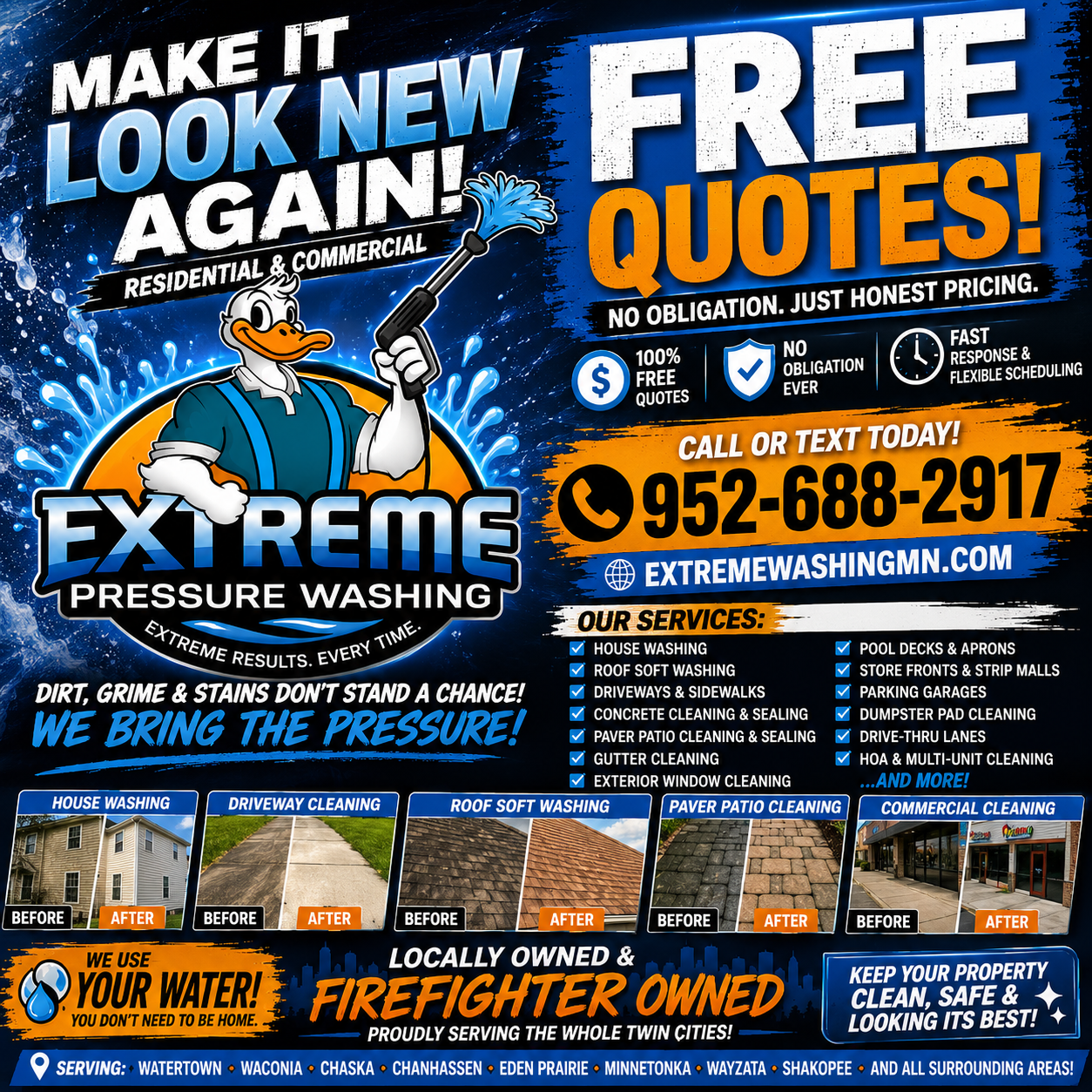 Extreme Pressure Washing, Pressure Washing in Watertown, MN - photo 3