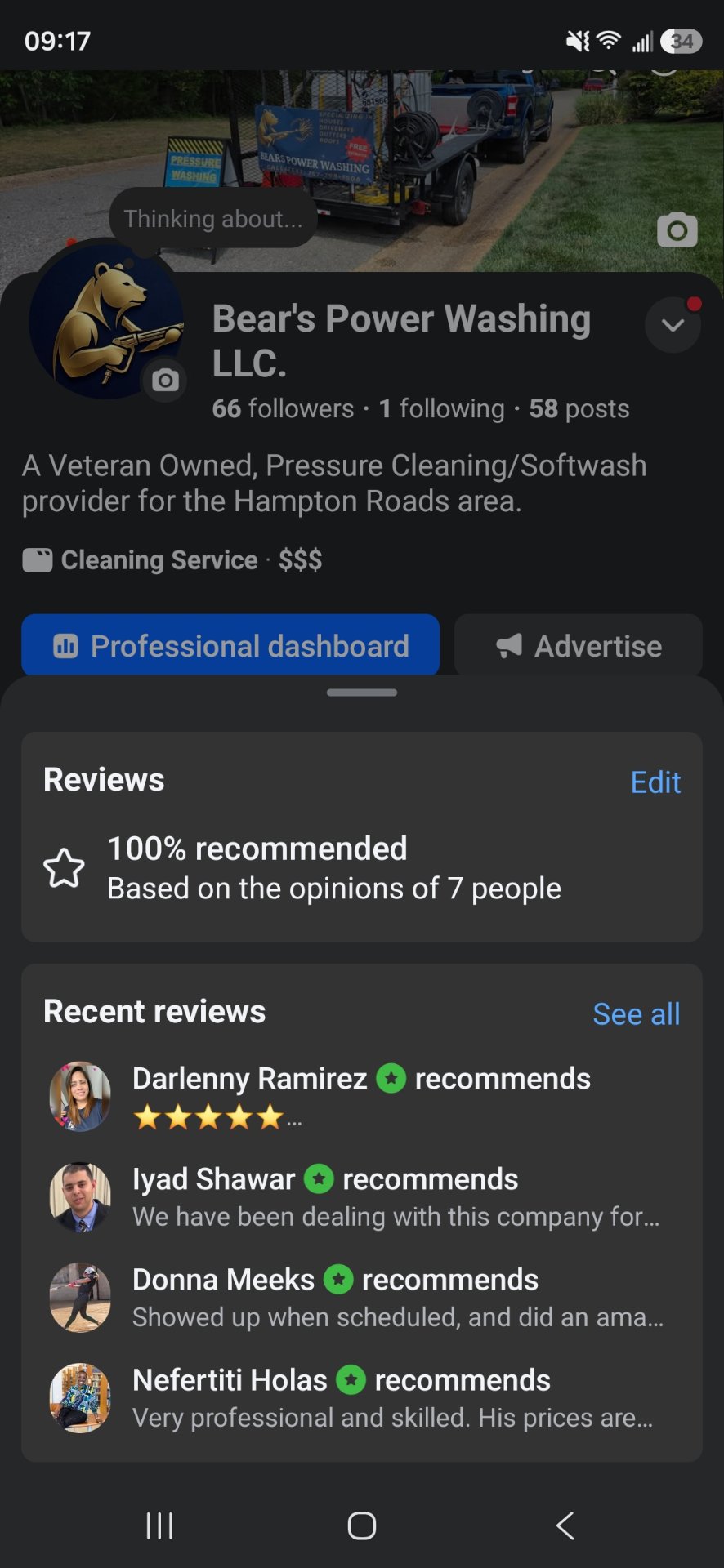 Bears Power Washing, Pressure Washing in Newport News, VA - photo 1