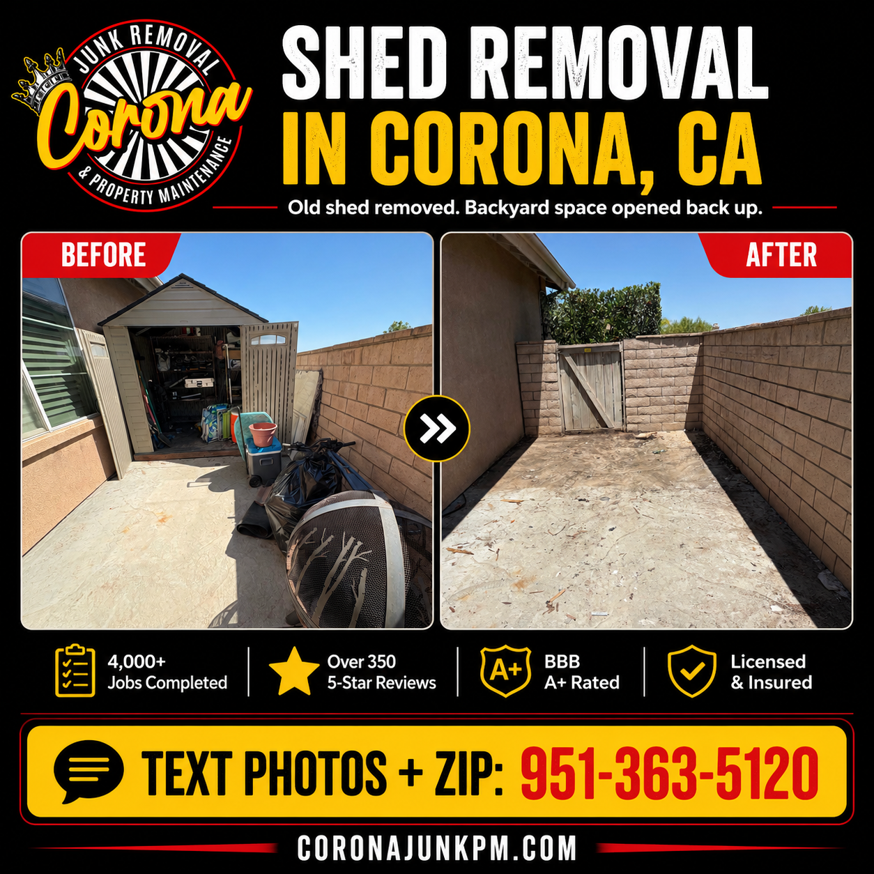 Corona Junk Removal & Property Maintenance LLC, Commercial Cleanouts in Corona, CA - photo 1