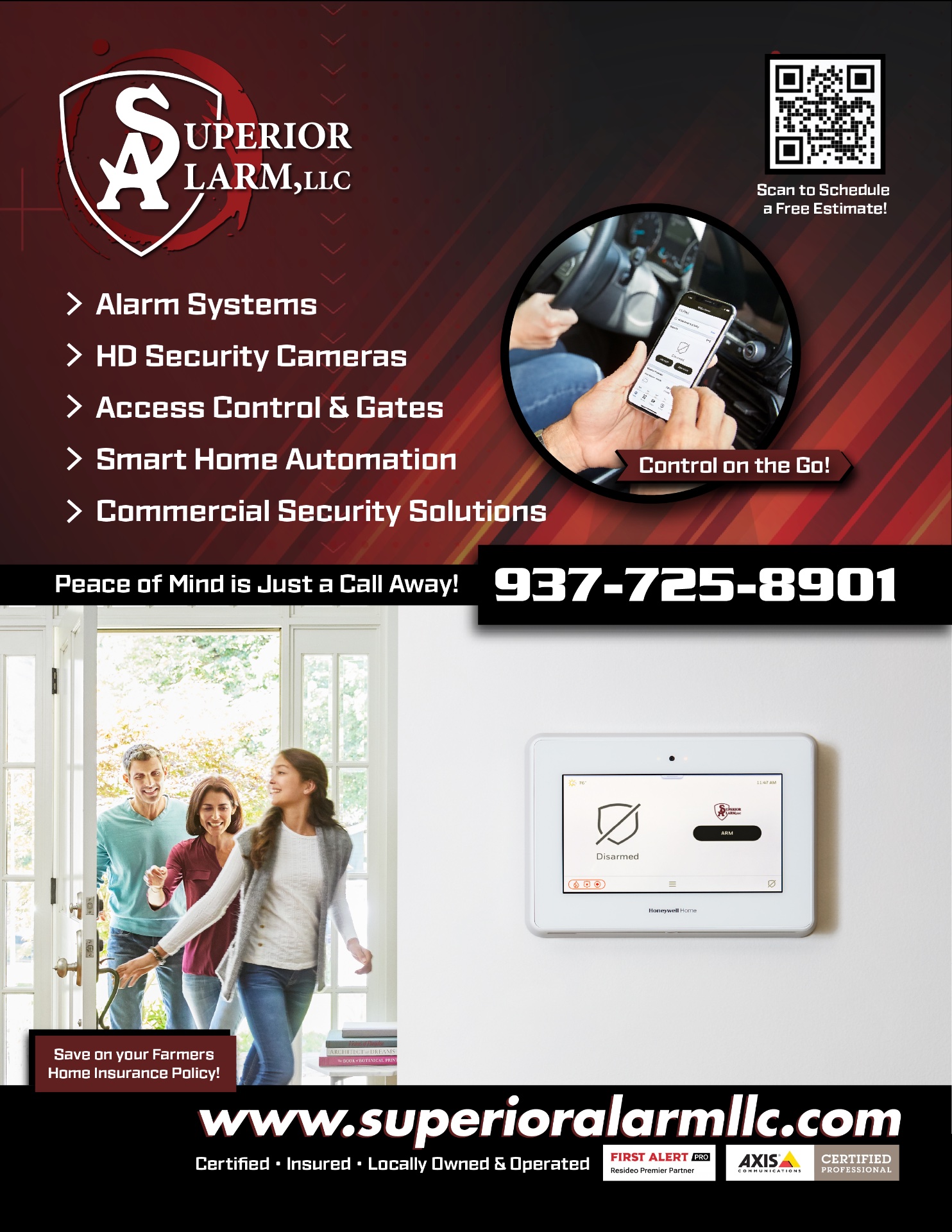 Superior Alarm LLC, Home Security and Alarms Install in Hillsboro, OH - photo 8