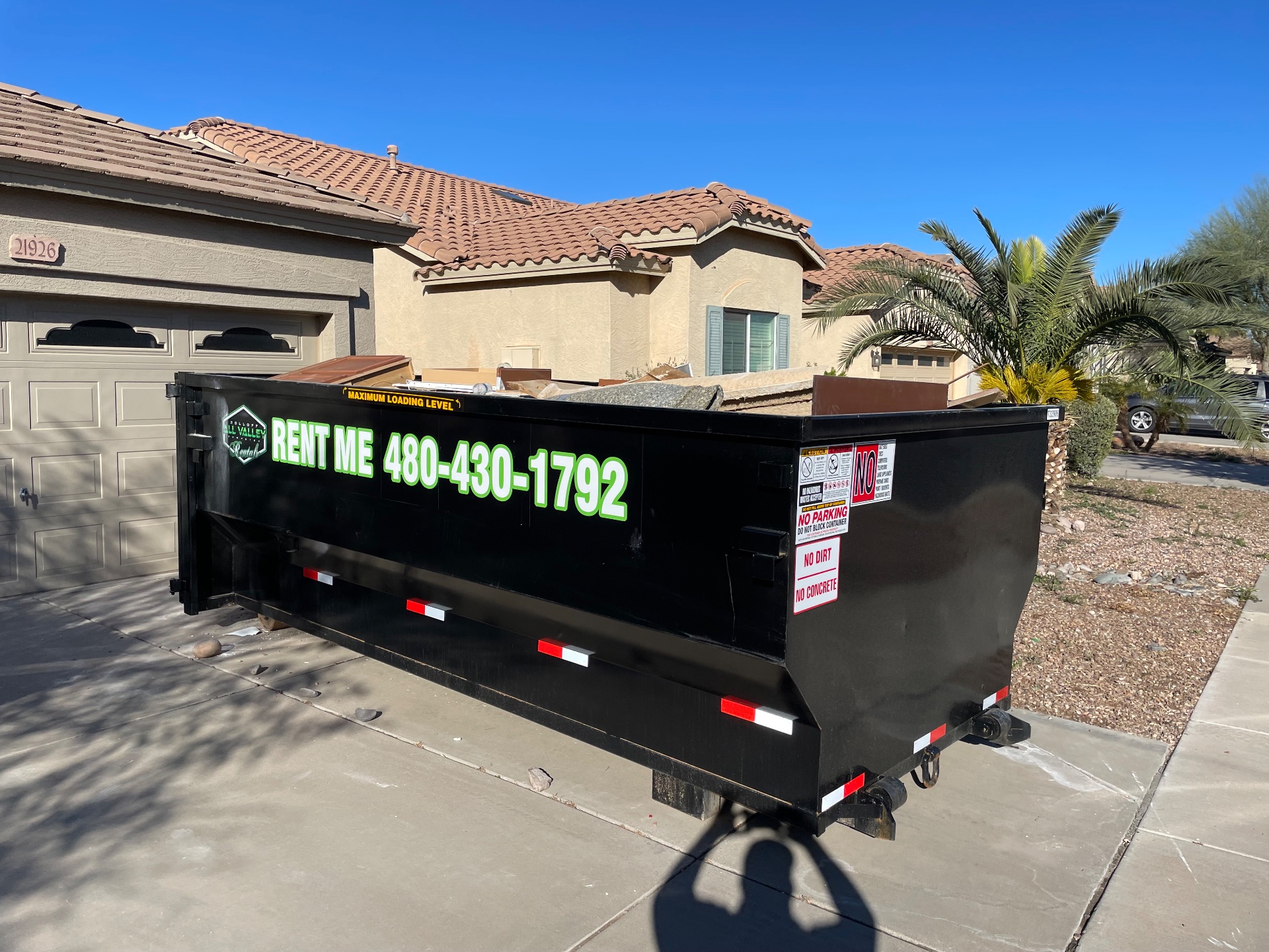All Valley Rolloff Dumpster Rentals, Dumpster Rental in San Tan Valley, AZ - photo 8
