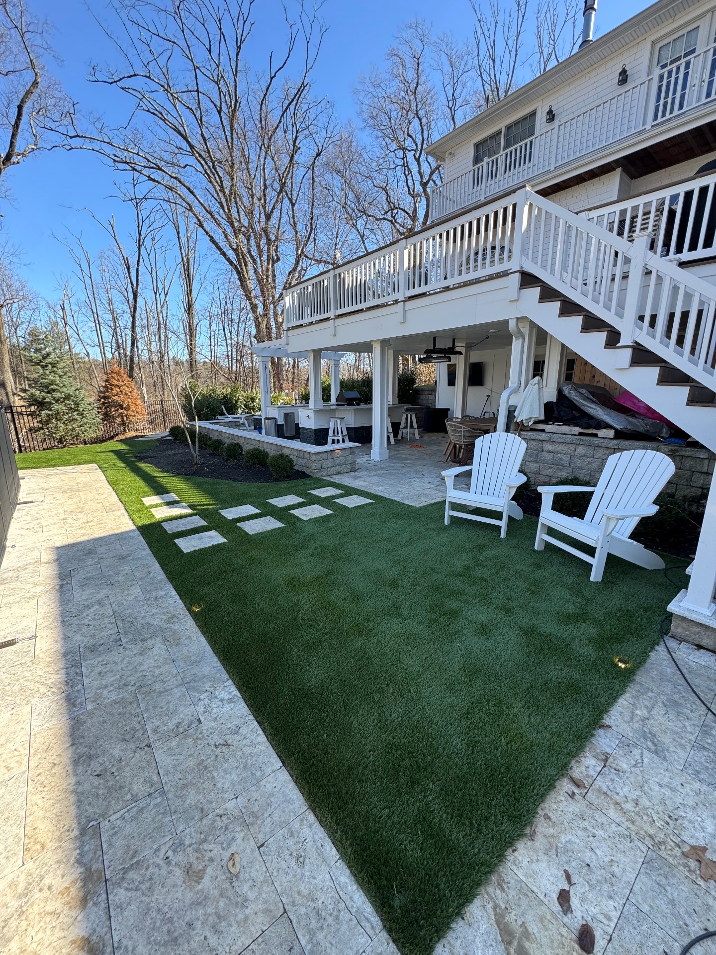 The Cornerstone Mill, Artificial Turf Installation in Pitman, NJ - photo 4