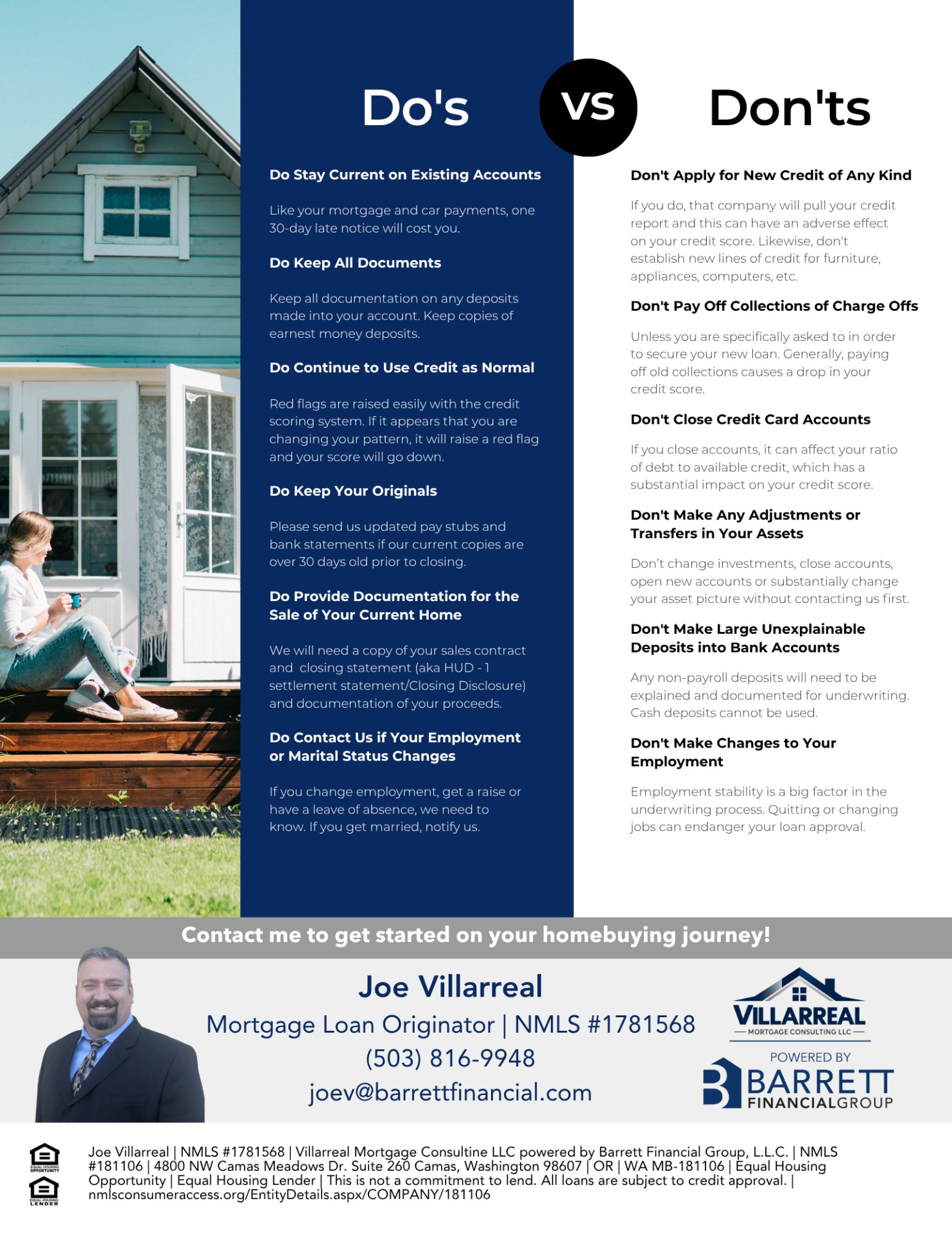 Villarreal Mortgage Consulting LLC, Mortgage Brokers in Camas, WA - photo 1