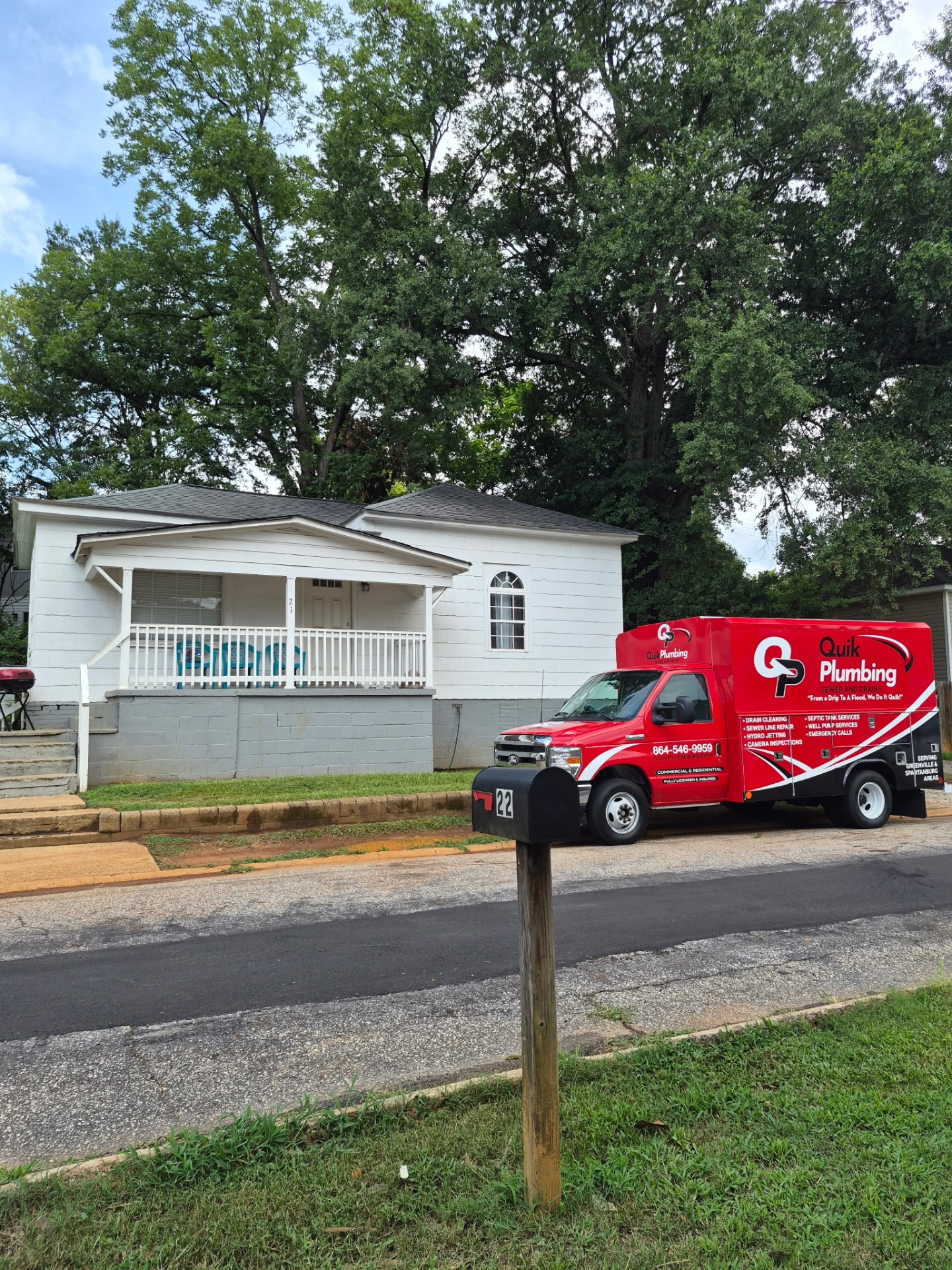Quik Plumbing Sewer and Drains LLC, Plumbing Drain Repair in Greenville, SC - photo 1