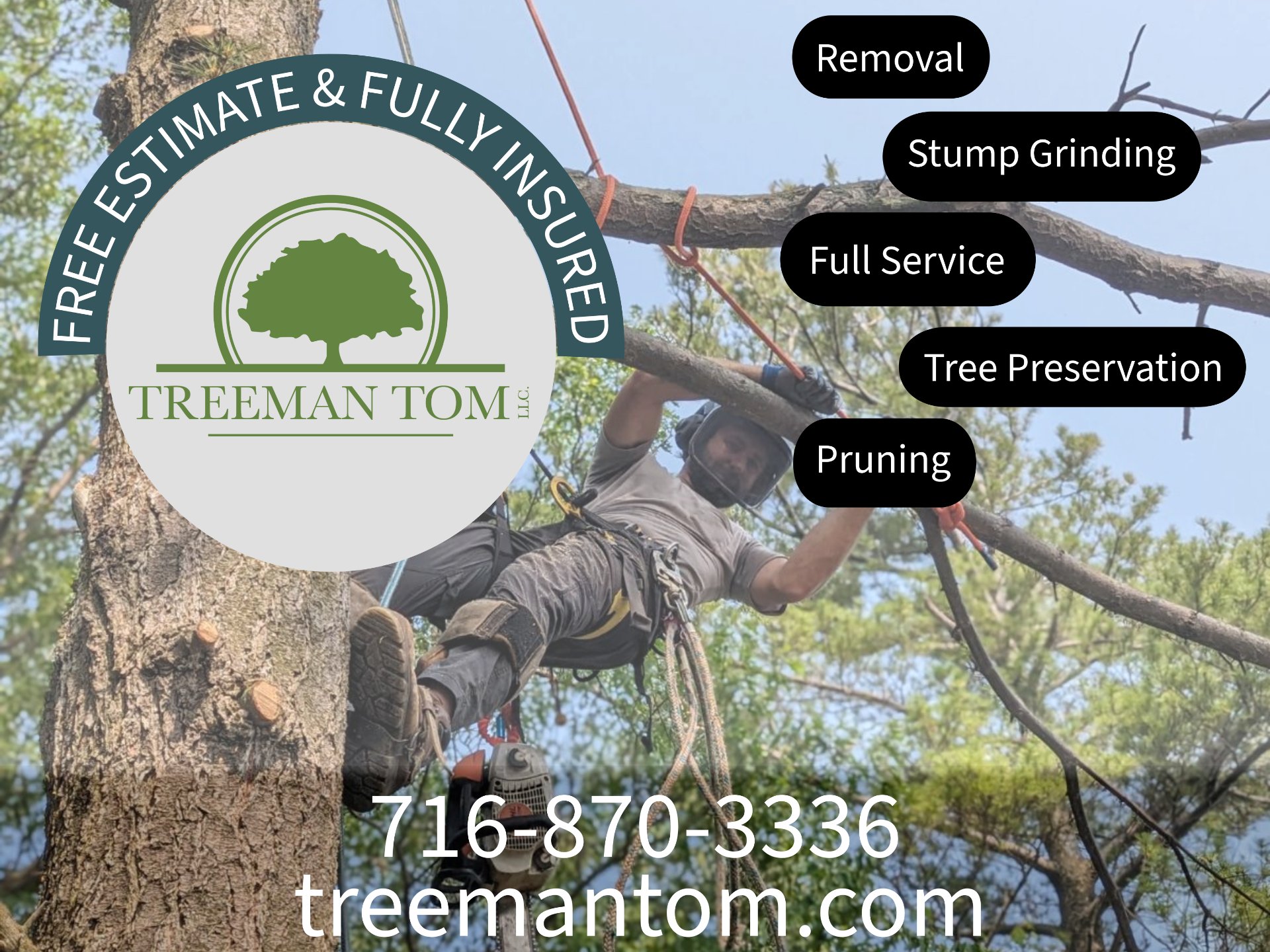Treeman Tom LLC, Tree Services in Wilson, NY - photo 5