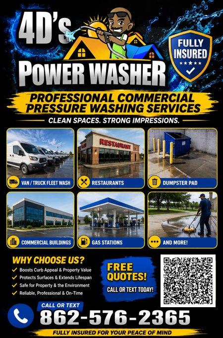 4D's Power Washer, Pressure Washing in Edison, NJ - photo 2