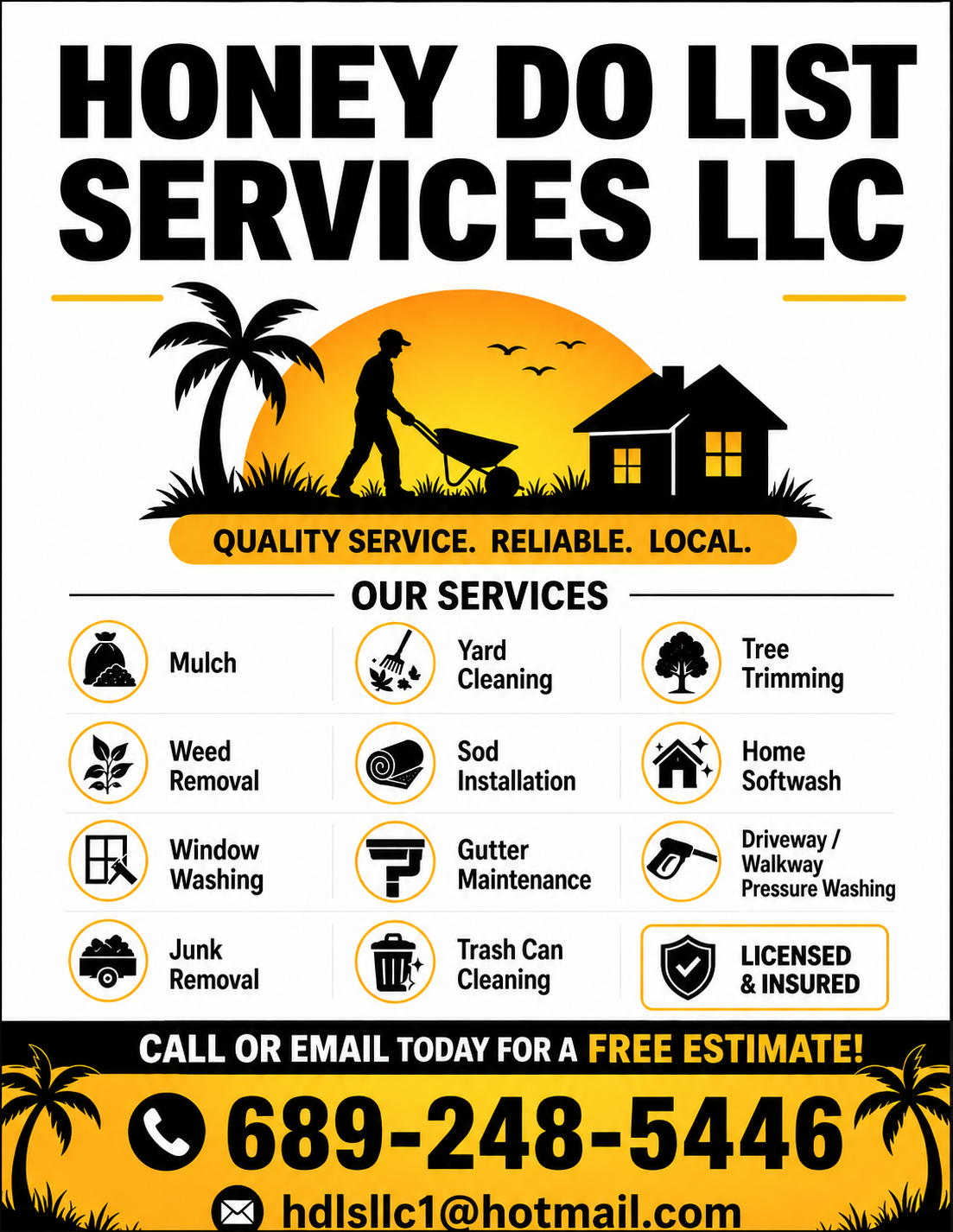 Honey Do List Services LLC, Outdoor Landscaping and Design in Oviedo, FL - photo 1