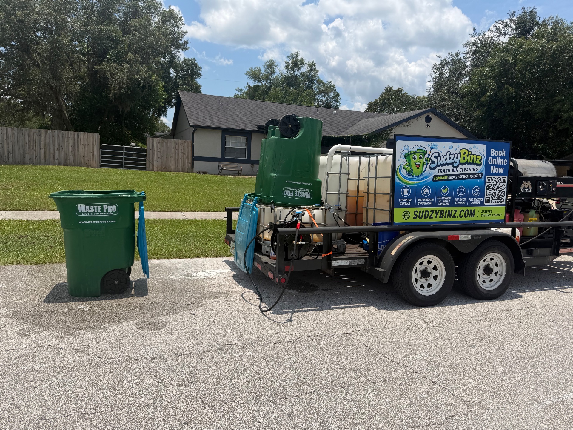 Sudzybinz, Dumpster Cleaning in Orange City, FL - photo 6