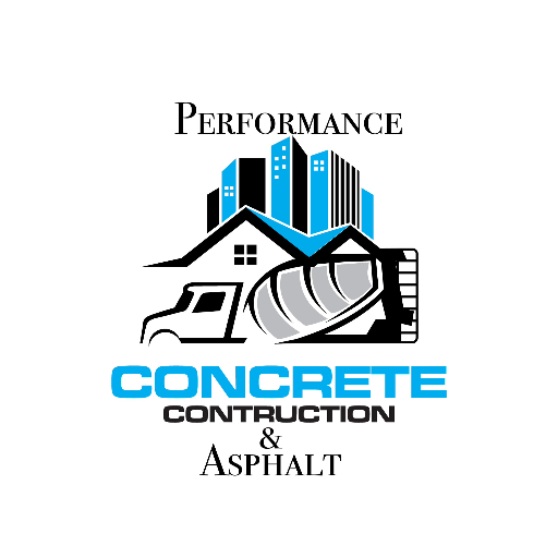 Performance concrete construction asphalt