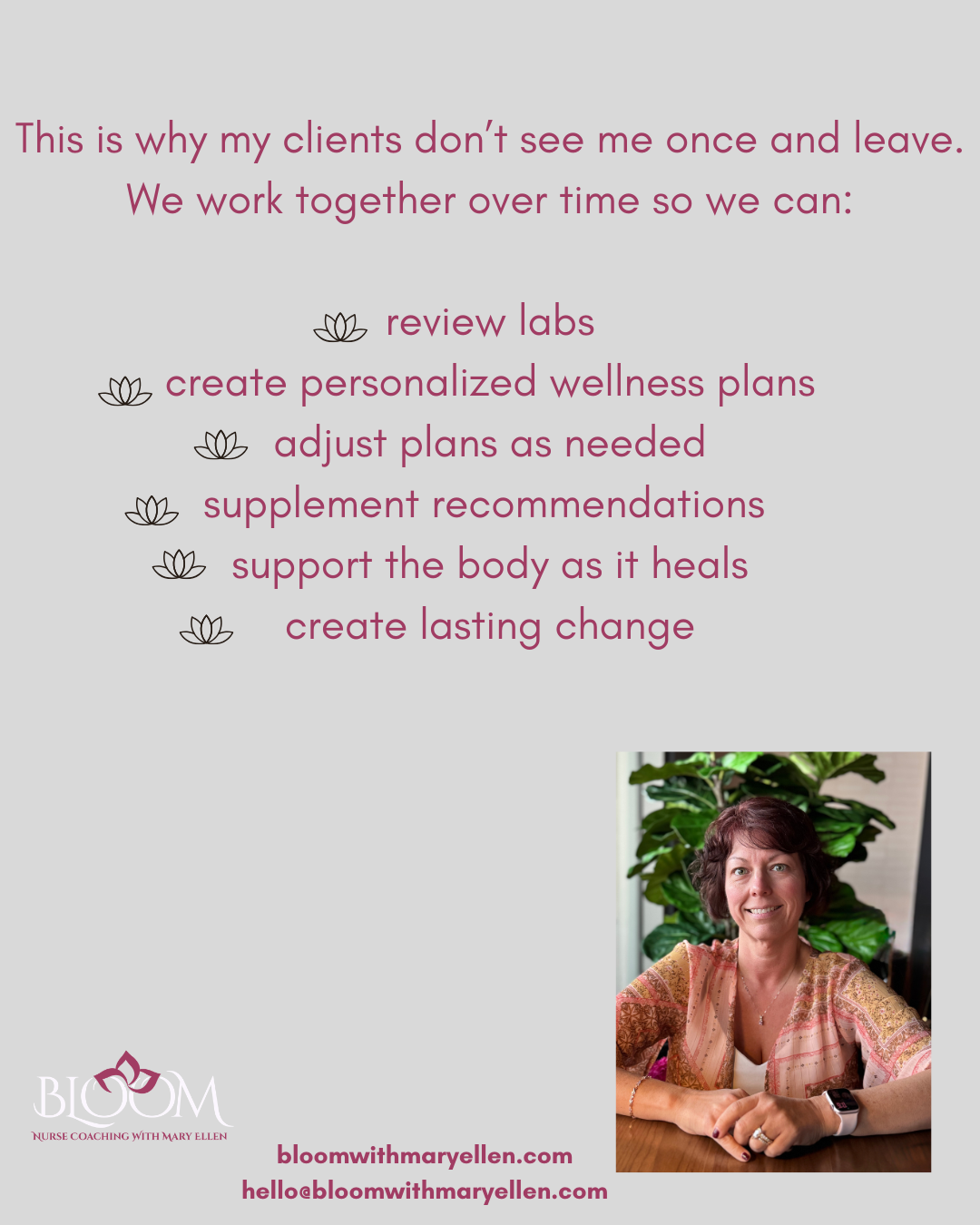 Bloom Nurse Coaching with Mary Ellen, Health and Wellness Coaching in Hillsboro , MO - photo 7