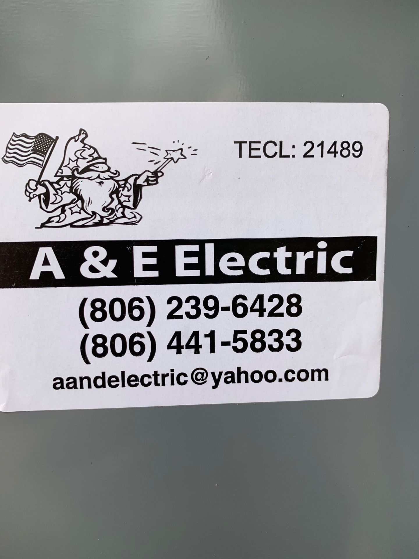 A&E Electric 806-239-6428, Electrical and Wiring Repair in Lubbock, TX - photo 1