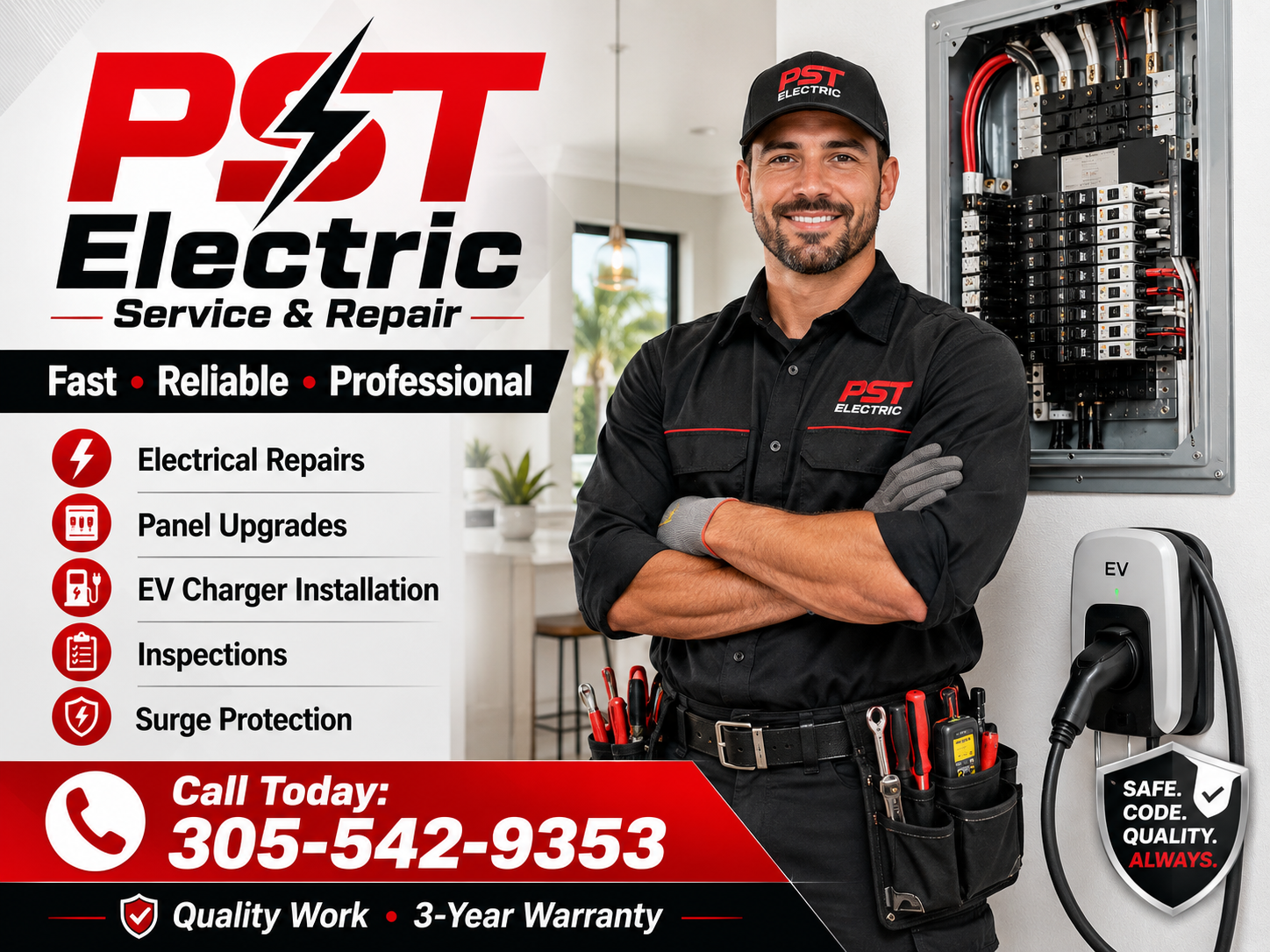 PST Electric Service & Repair, Electrical and Wiring Repair in Miami, FL - photo 2