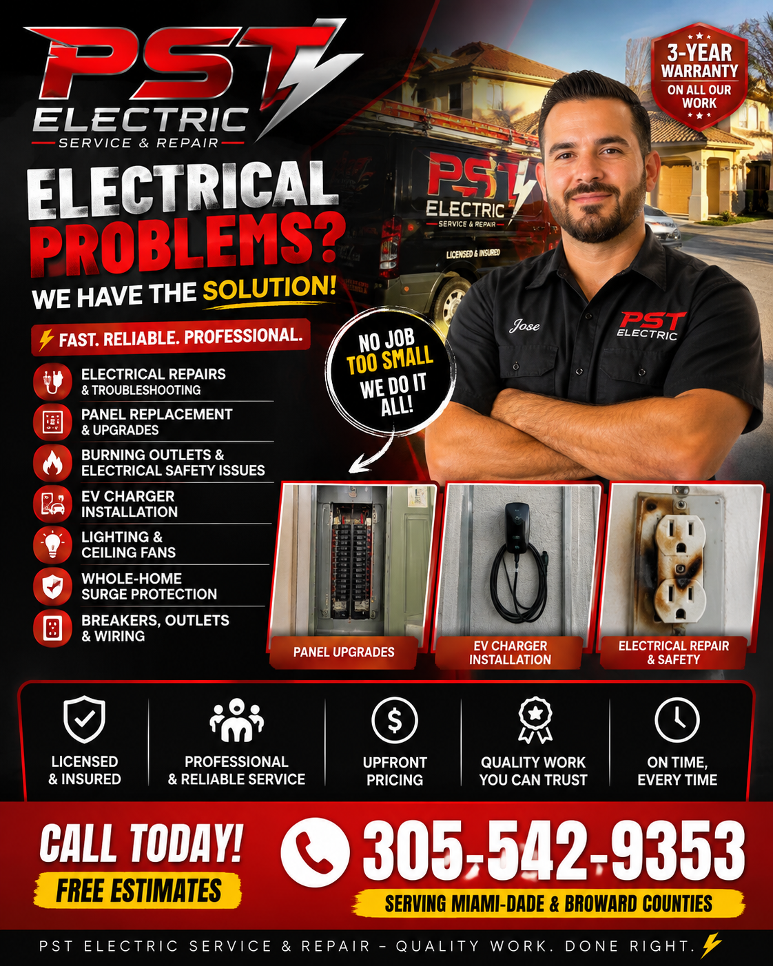 PST Electric Service & Repair, Electrical and Wiring Repair in Miami, FL - photo 3
