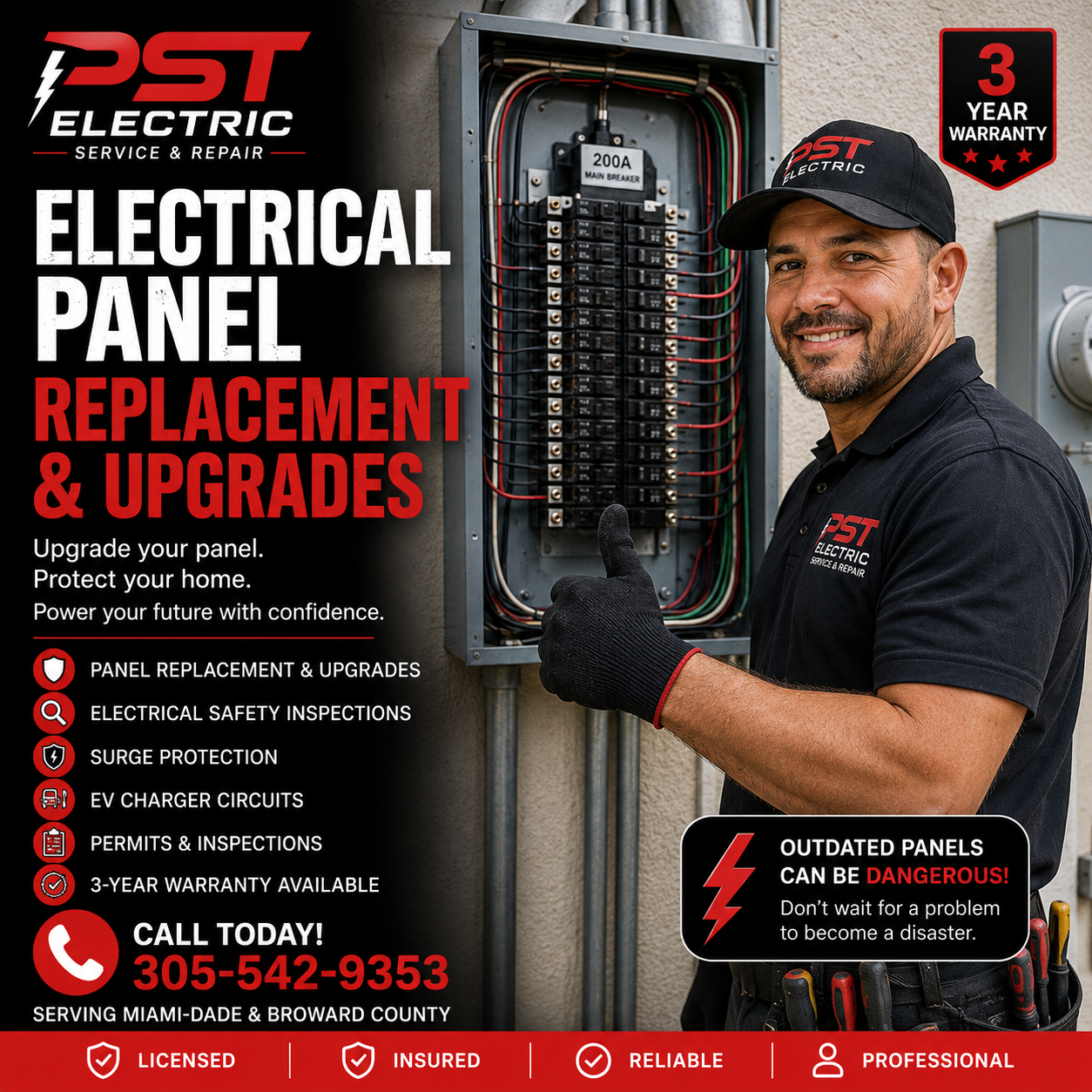 PST Electric Service & Repair, Electrical and Wiring Repair in Miami, FL - photo 5