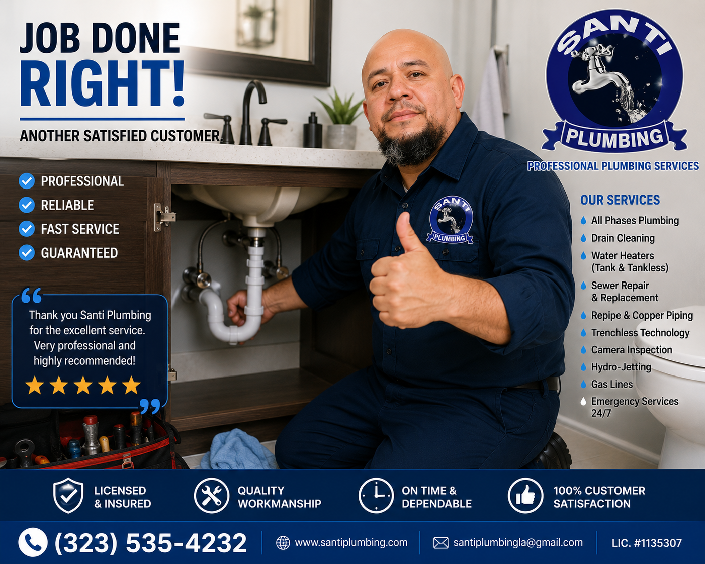 Santi Plumbing, Backflow Services in Los Angeles, CA - photo 3