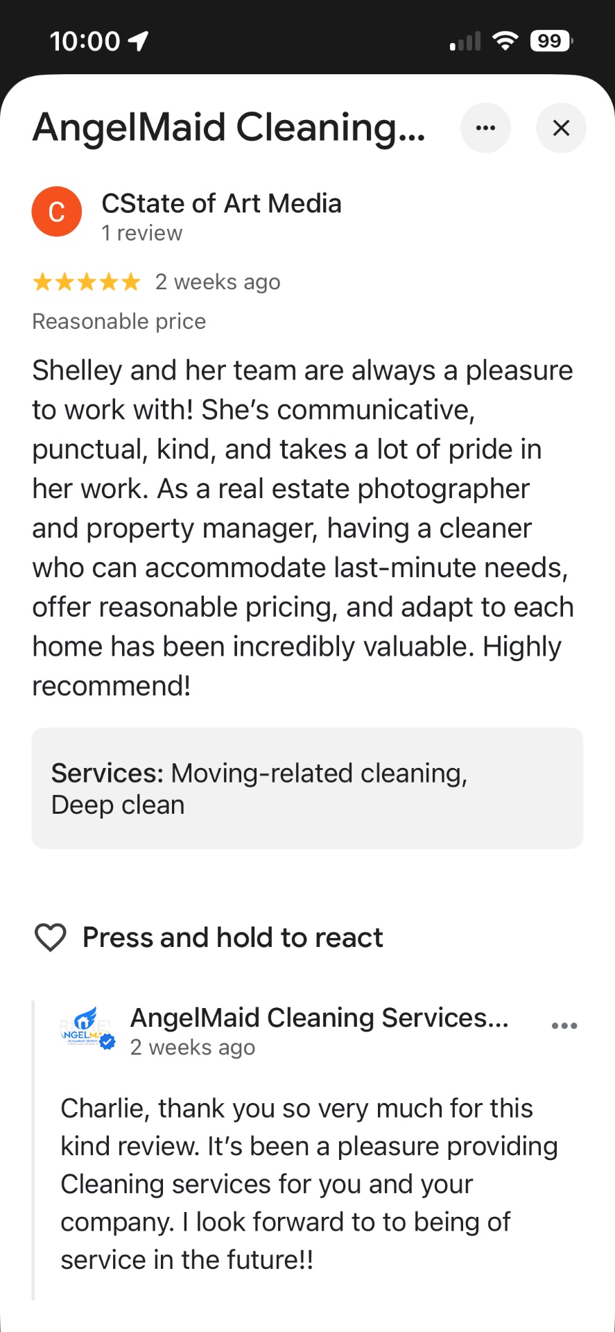 Angel Maid Cleaning Services, House Cleaning in Matthews, NC - photo 1