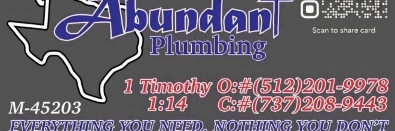 Abundant Plumbing cover photo