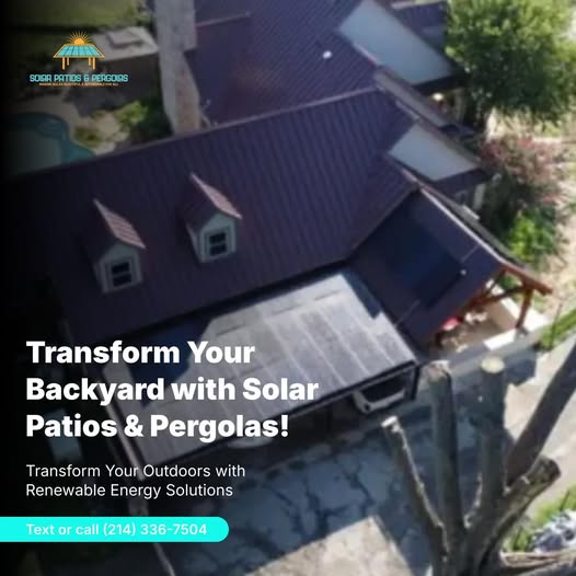 Solar Patios and Pergolas, Solar Panel Installation and Repair in fORNEY, TX - photo 1
