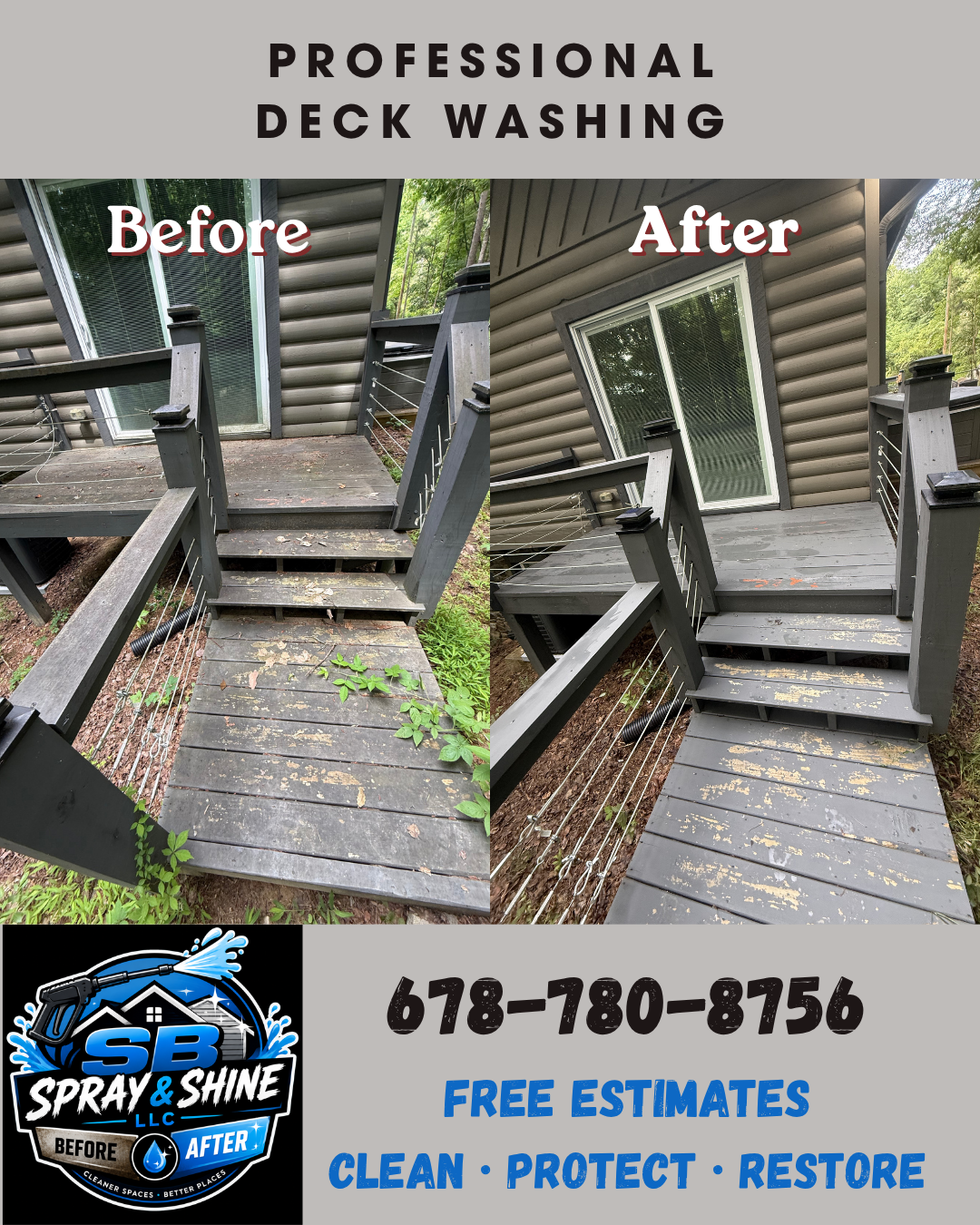 SB Spray & Shine LLC, Commercial Pressure Washing in Canton, GA - photo 3