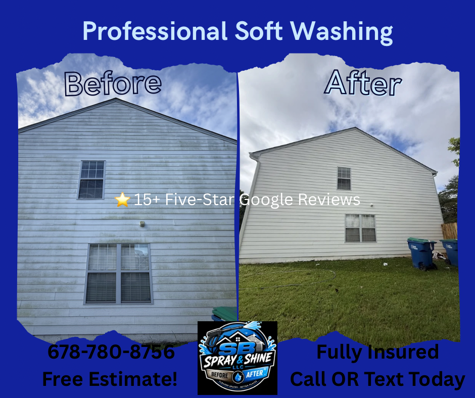 SB Spray & Shine LLC, Commercial Pressure Washing in Canton, GA - photo 6