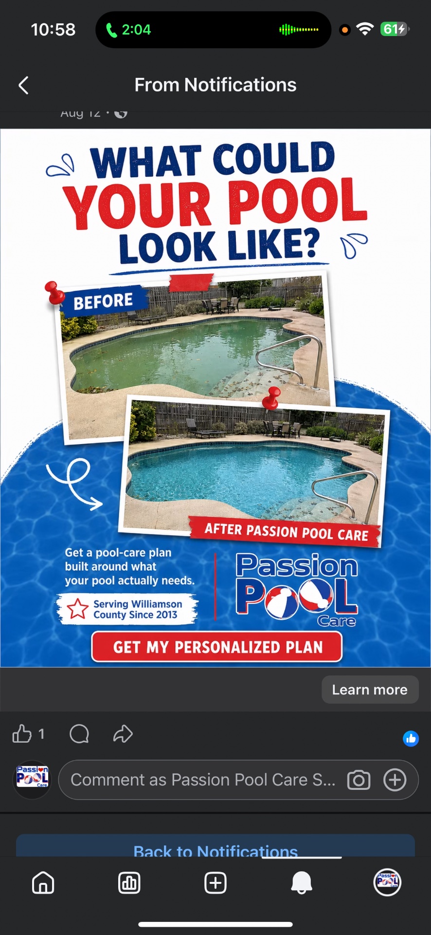 Passion Pool Care, In-Ground Swimming Pool Construction in Murfreesboro, TN - photo 3
