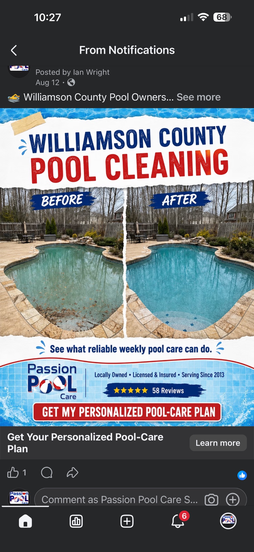 Passion Pool Care, In-Ground Swimming Pool Construction in Murfreesboro, TN - photo 4