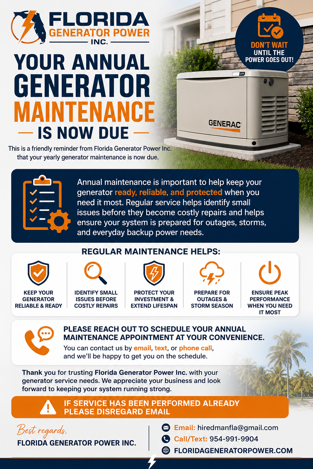 Florida Generator Power Inc, Generator Installation/Repair in Pompano Beach, FL - photo 6