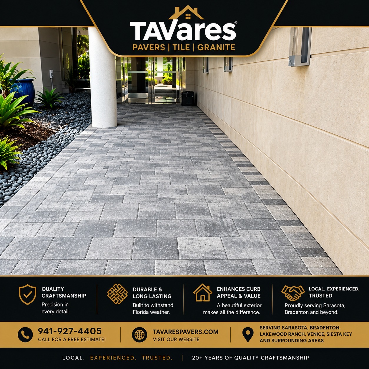 Tavares Brick Pavers Inc, Brick or Stone Repair in Bradenton, FL - photo 1