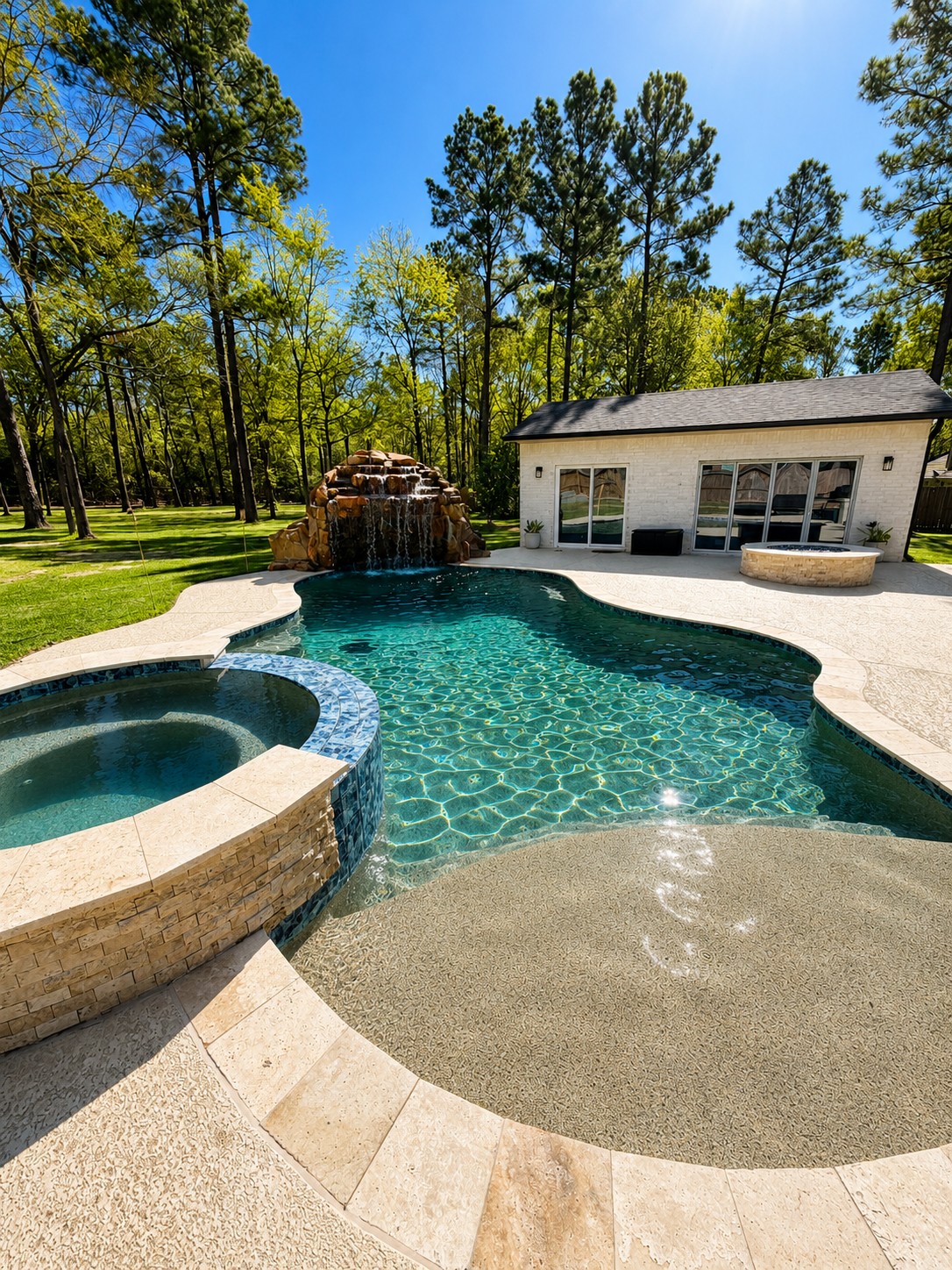 Thompson Custom Pools, In-Ground Swimming Pool Construction in Magnolia, TX - photo 2