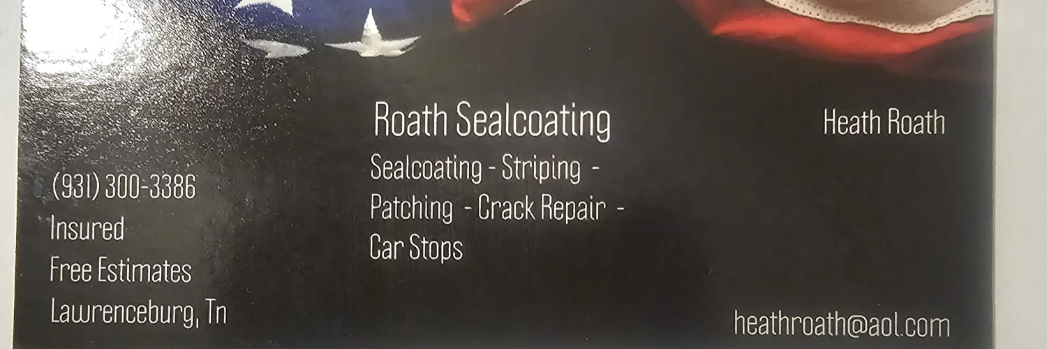 Roath Sealcoating cover photo