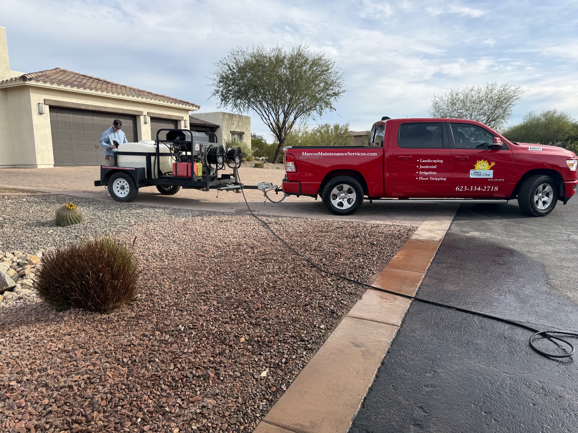 Marcos Crystal Clear Maintenance services inc, Carpet Cleaning in Peoria, AZ - photo 7